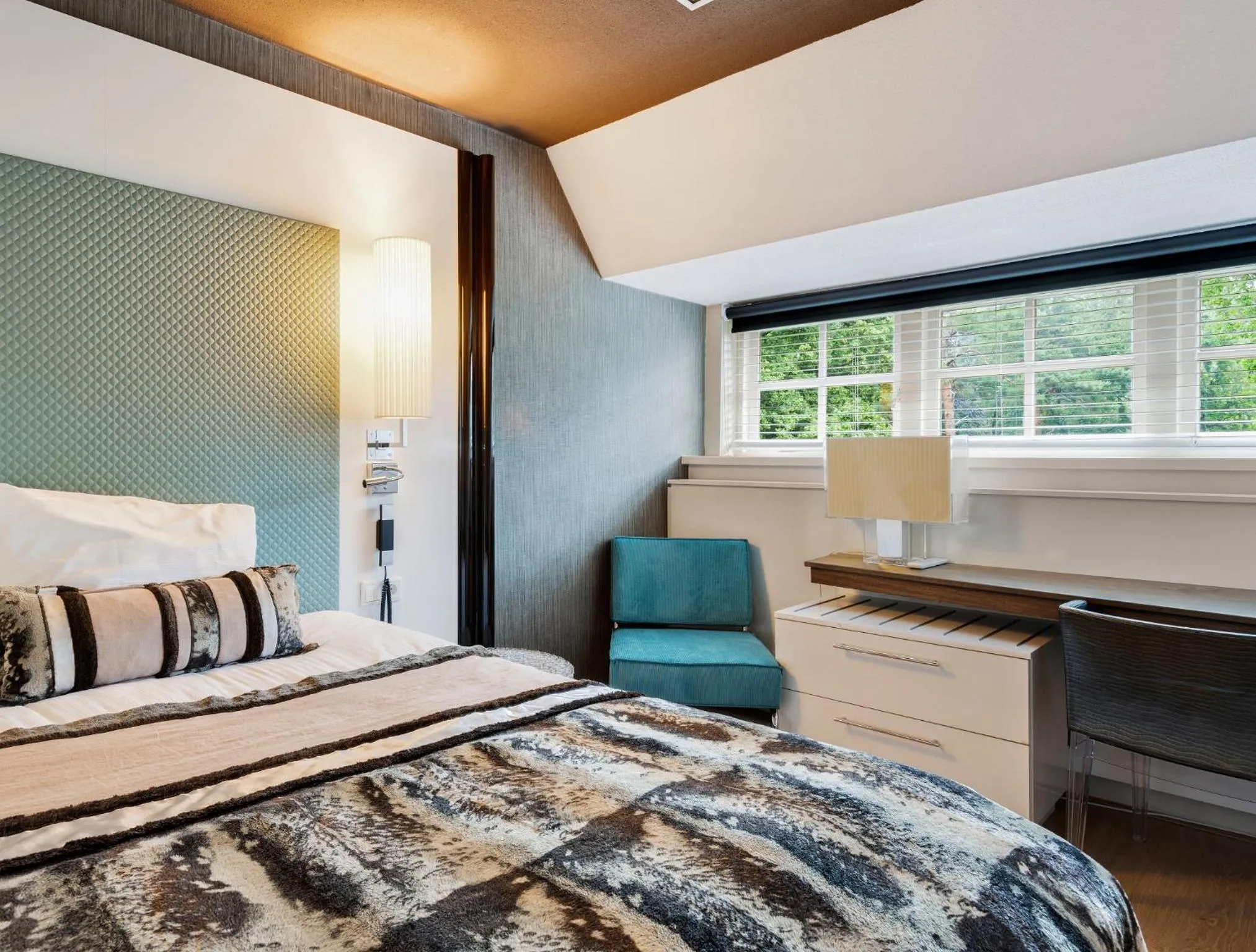 Photo of the whole room, Bed in Hotel Woudschoten