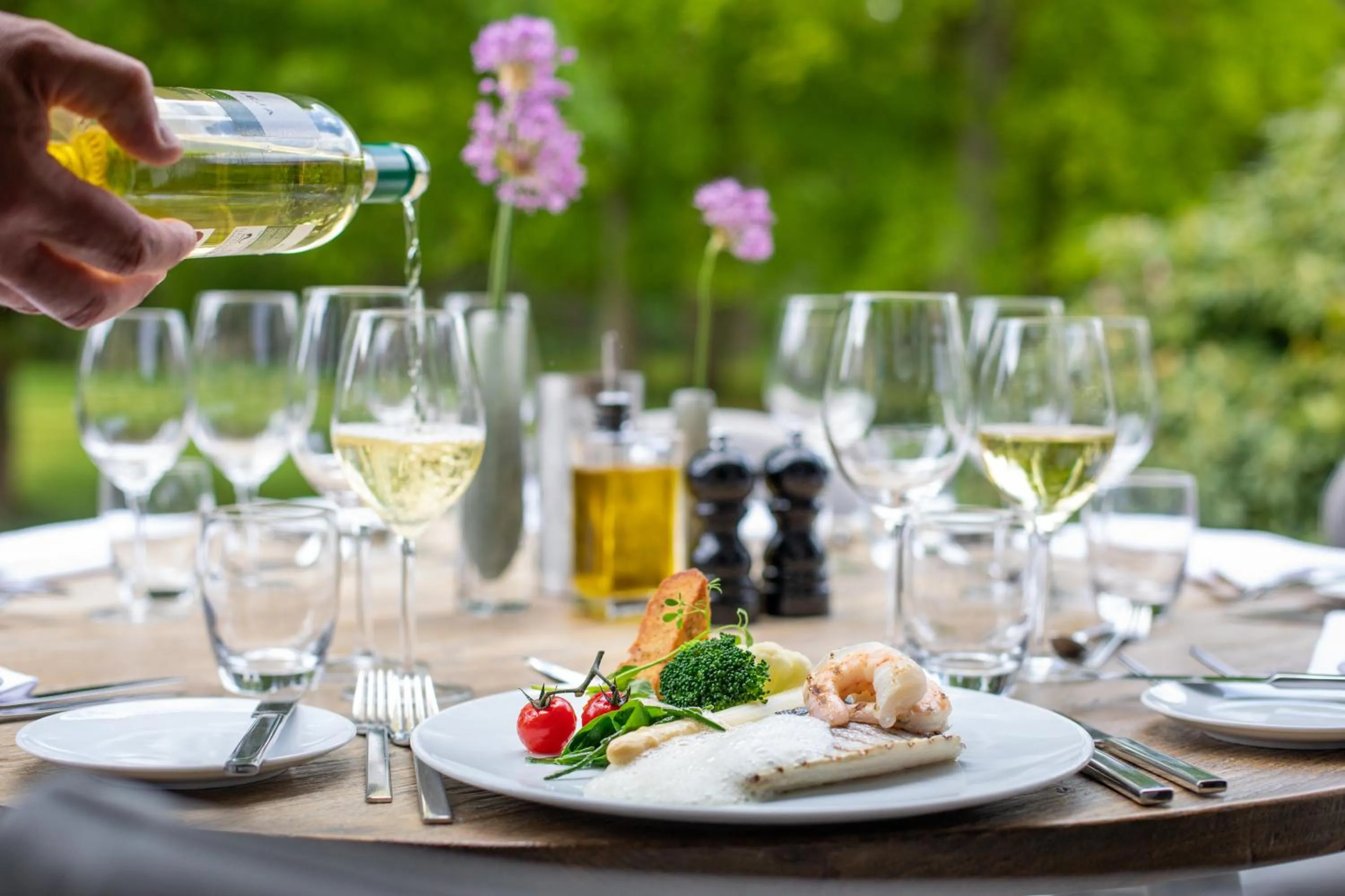 Food close-up in Hotel Woudschoten
