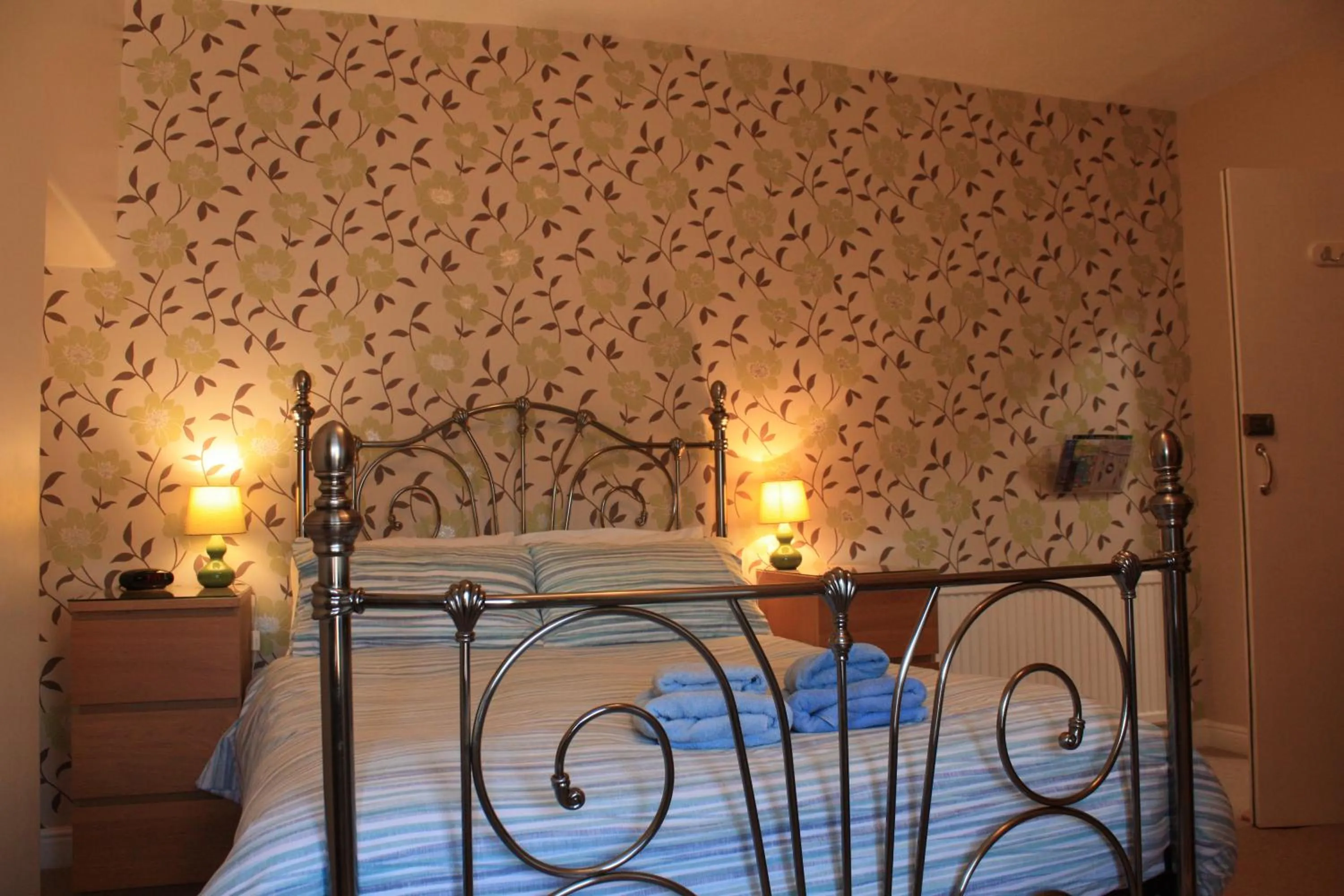 Bed in The Meltham Guesthouse Scarborough