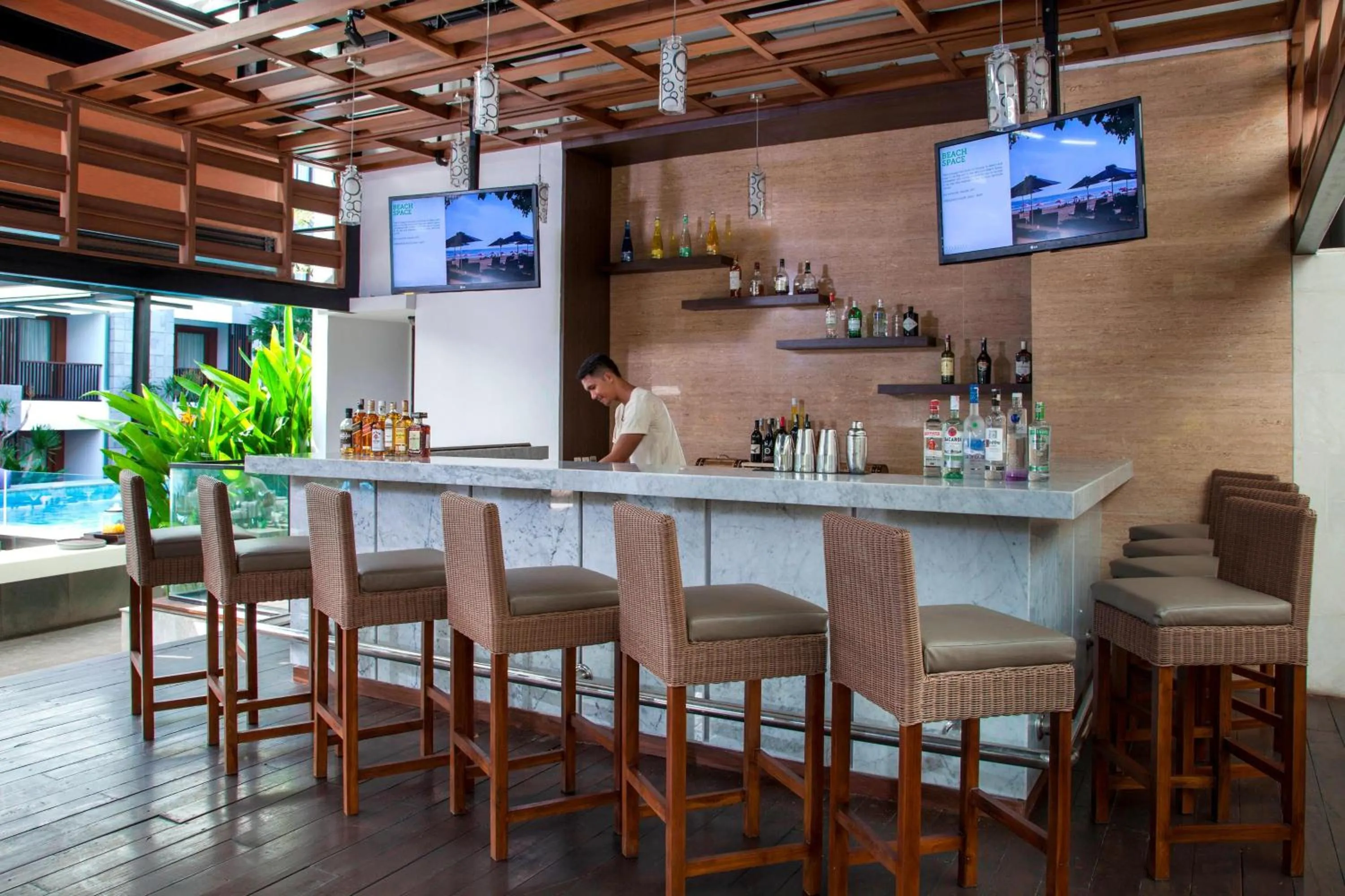 Swimming pool in Courtyard by Marriott Bali Seminyak Resort