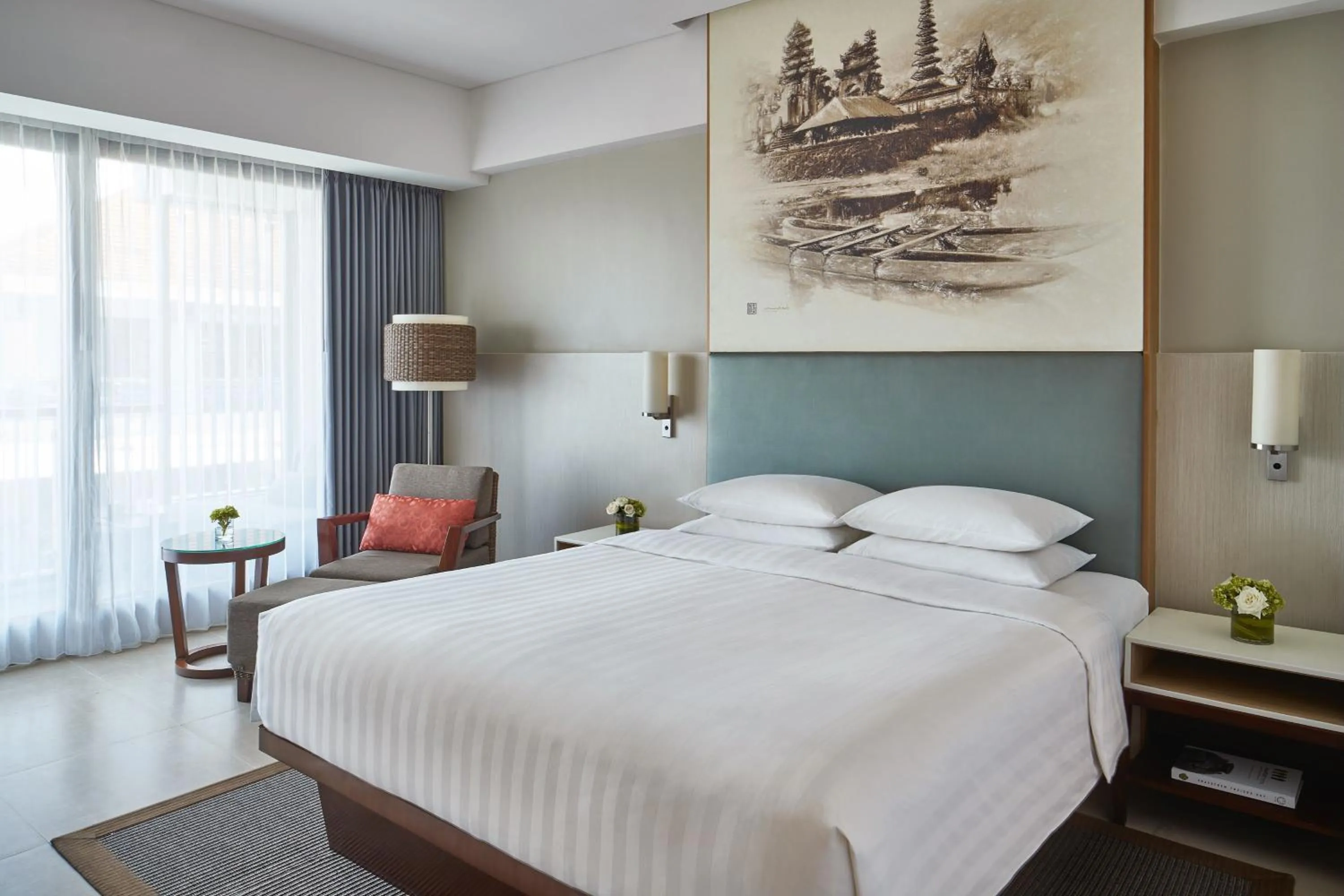 Bed in Courtyard by Marriott Bali Seminyak Resort