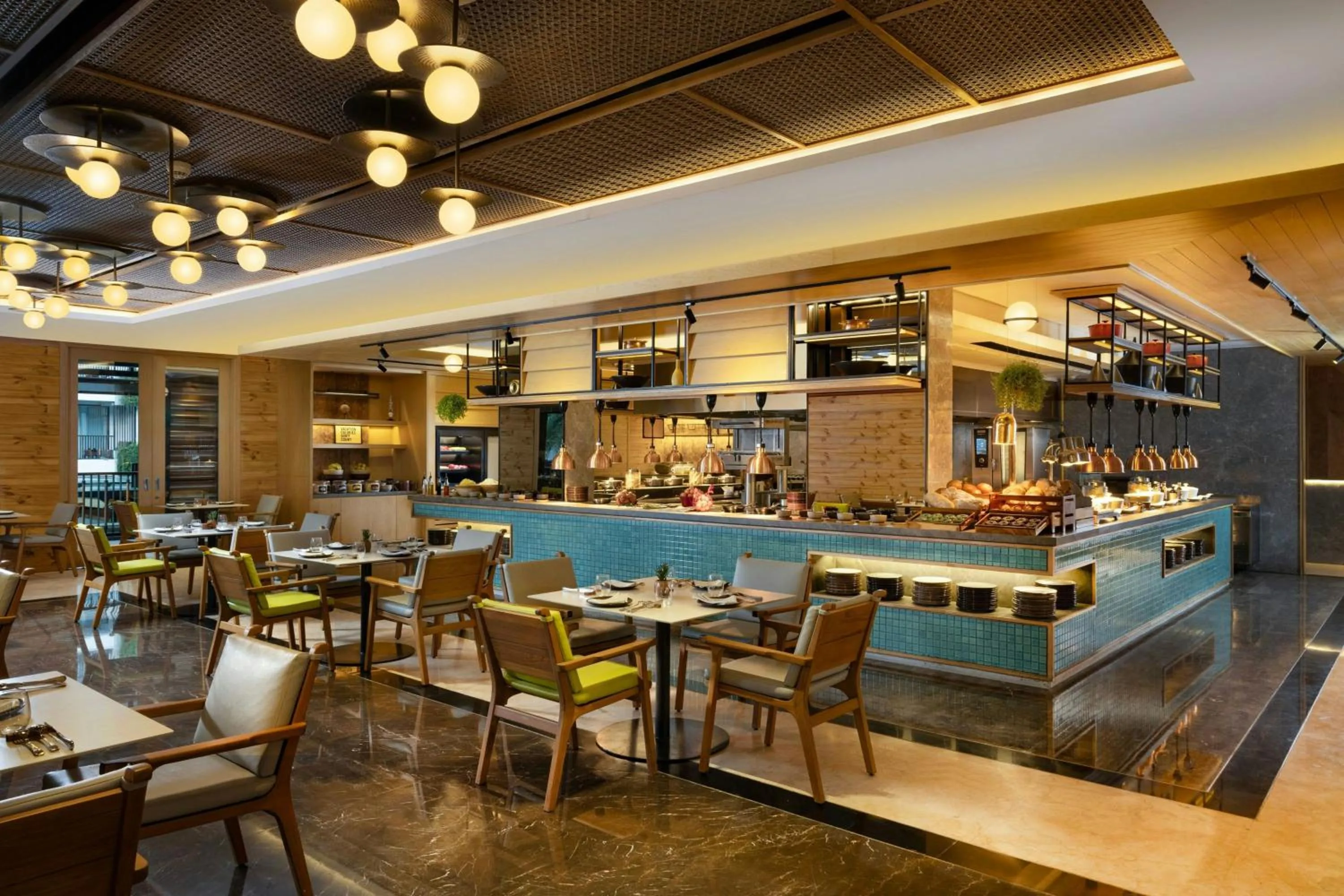 Kitchen or kitchenette in Courtyard by Marriott Bali Seminyak Resort