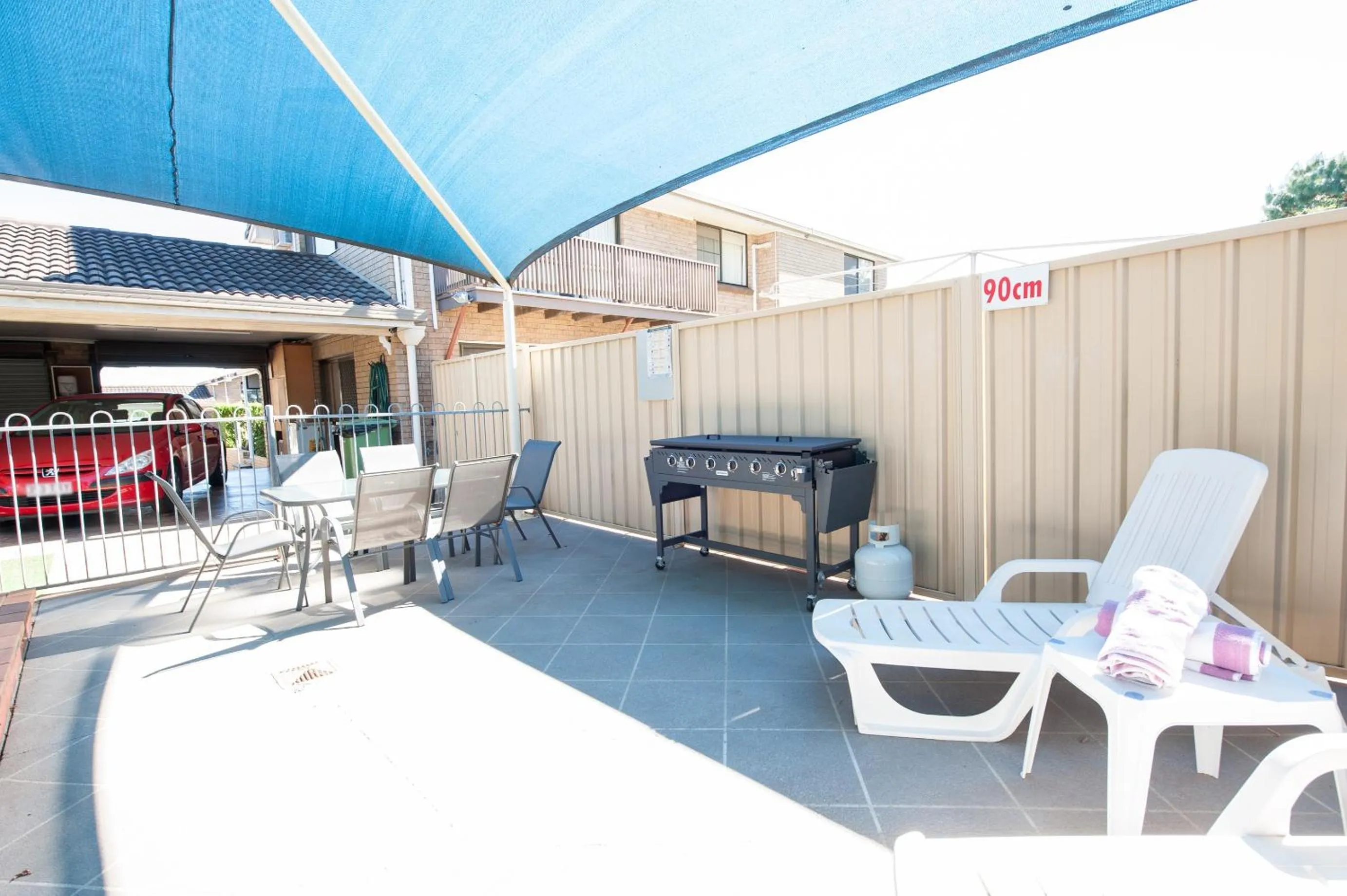 BBQ facilities in Jacaranda Place Motor Inn