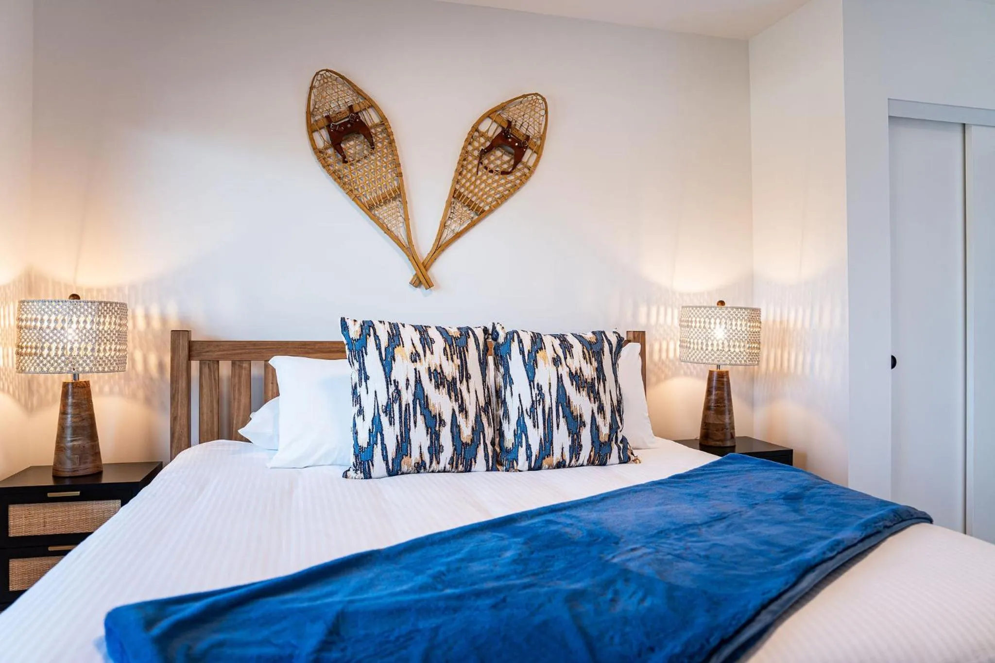 Bed in Alpine Haven by Revelstoke Vacations