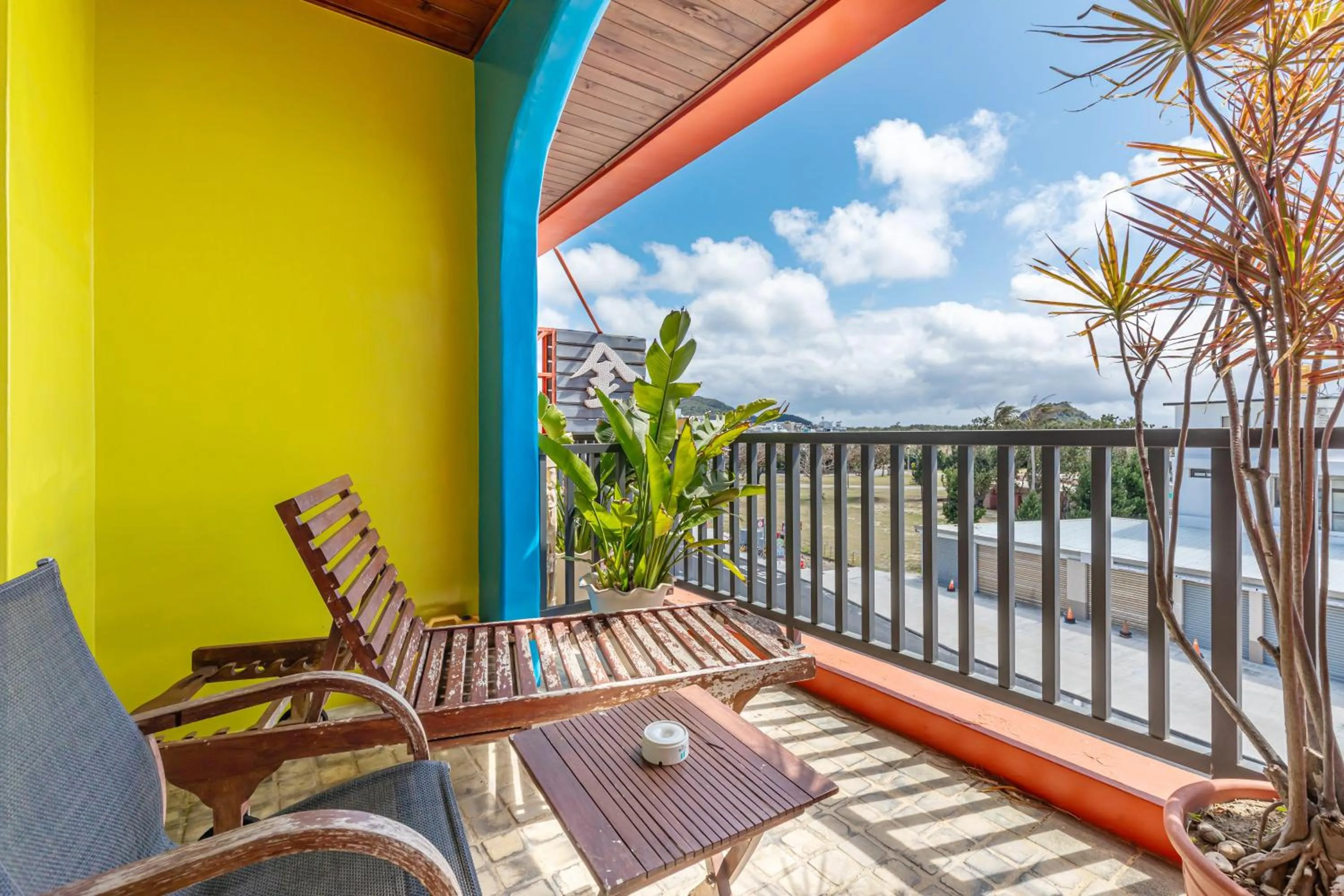 Balcony/Terrace in Golden Ocean Azure Hotel