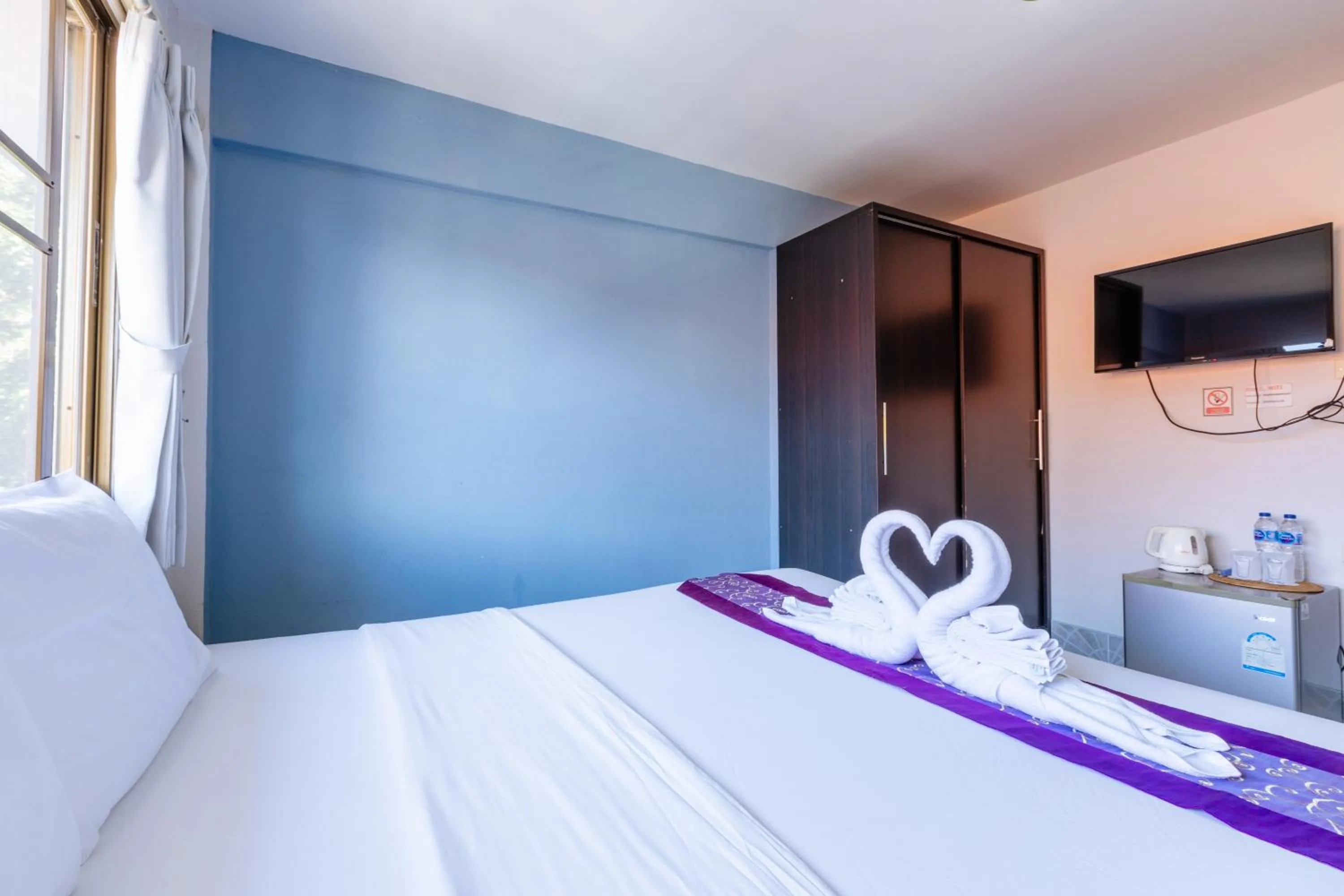 Bed in Hua Hin Star Hotel