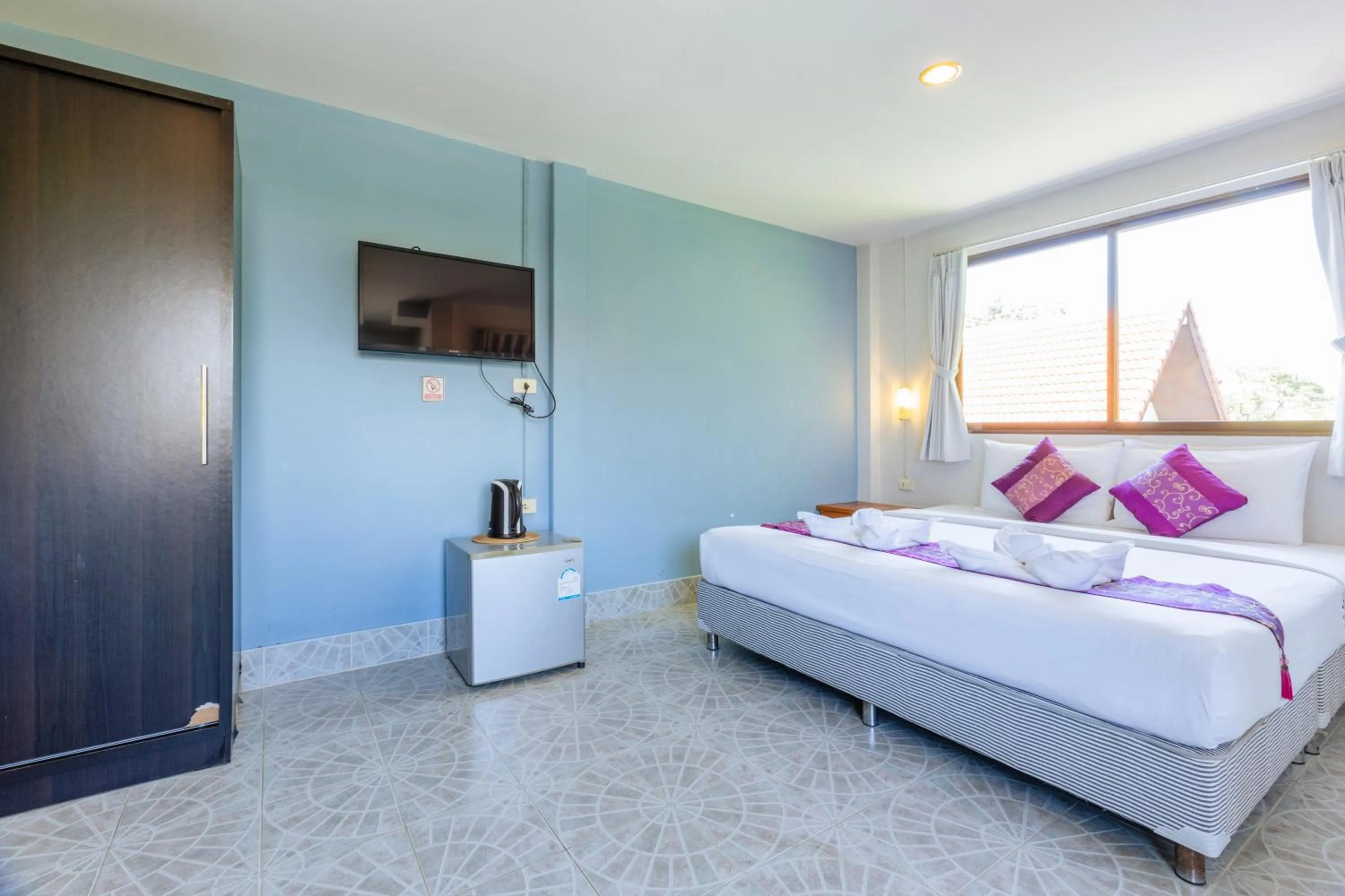 Bed in Hua Hin Star Hotel