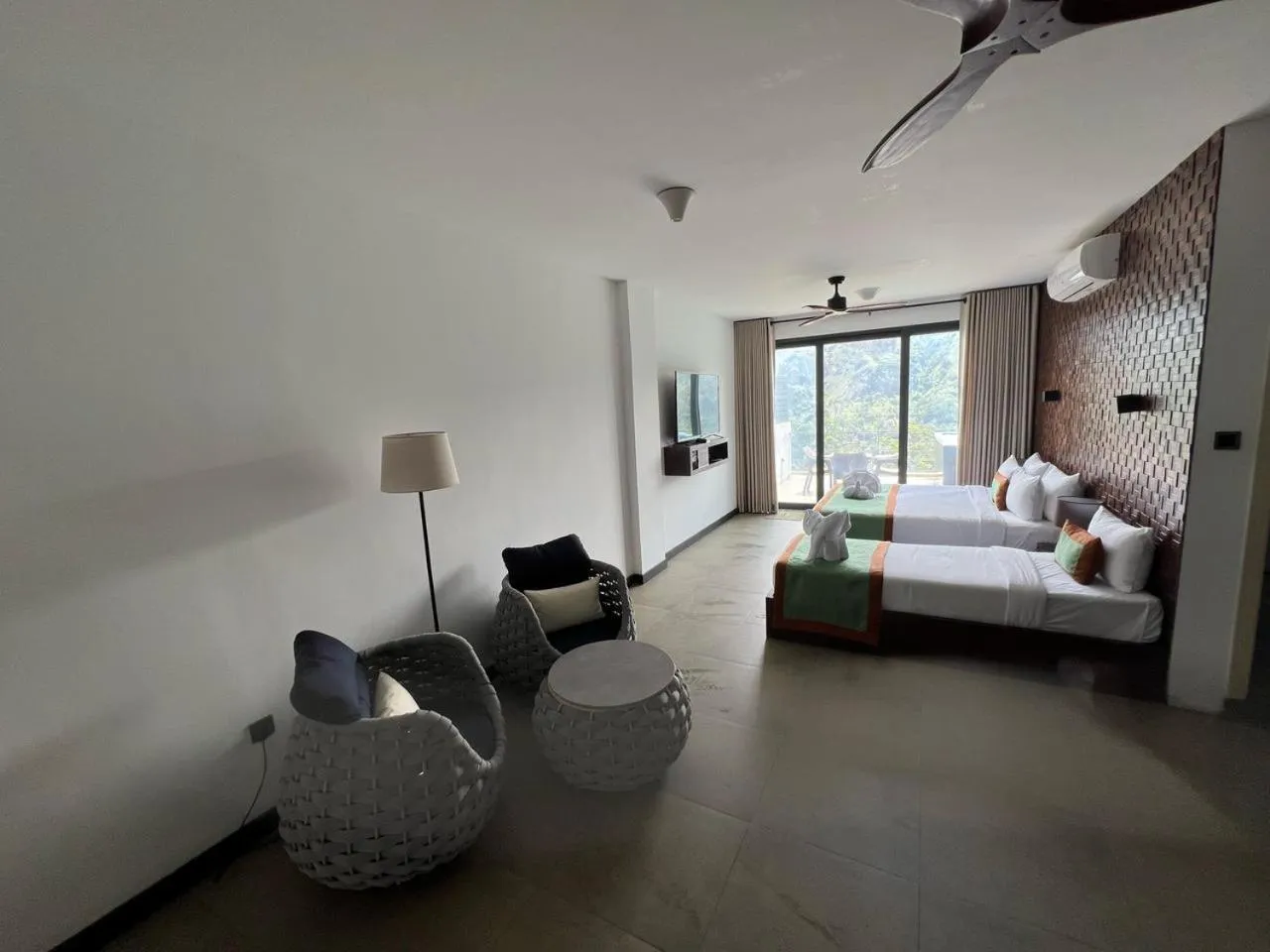 Bed in Ella Flower Garden Resort