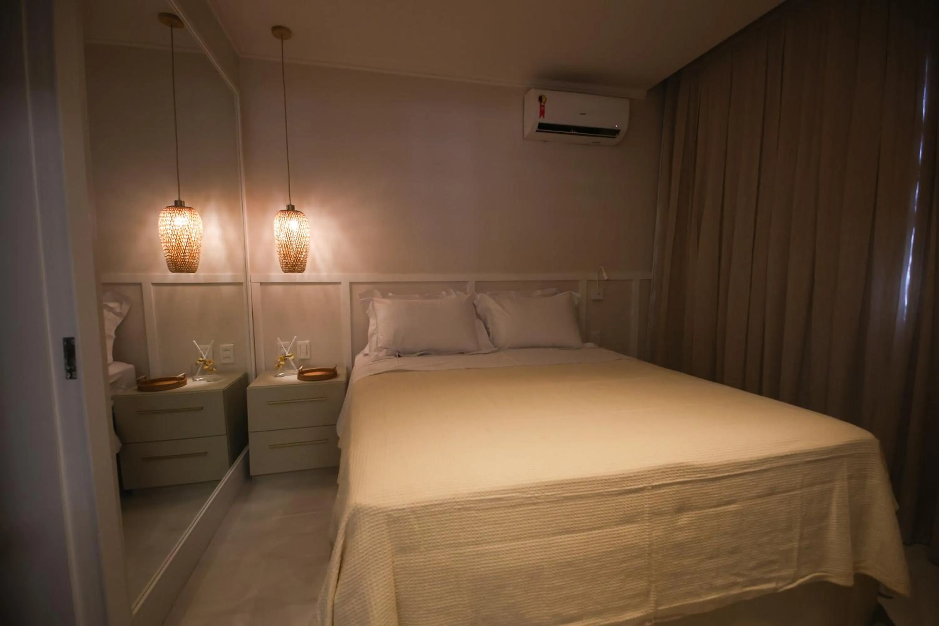 Bed in Flat Beira Mar