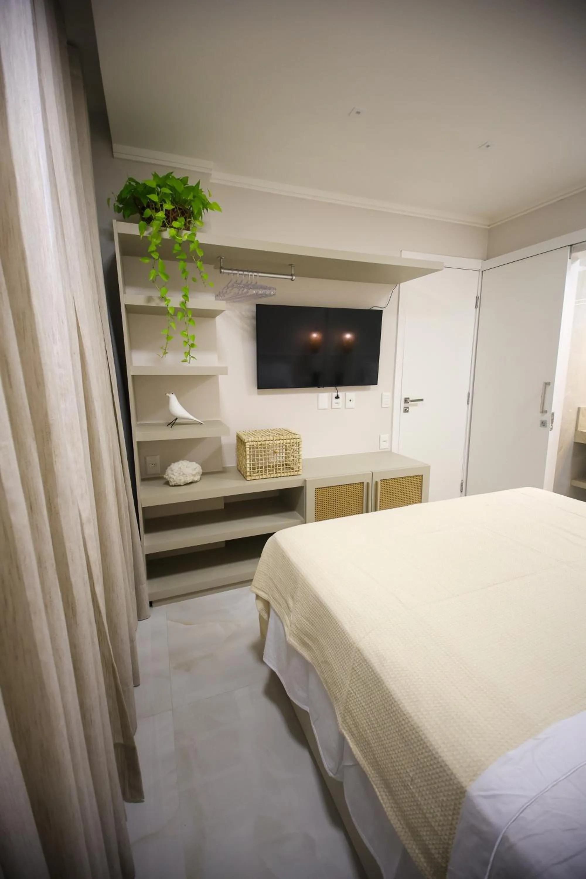 Bed in Flat Beira Mar