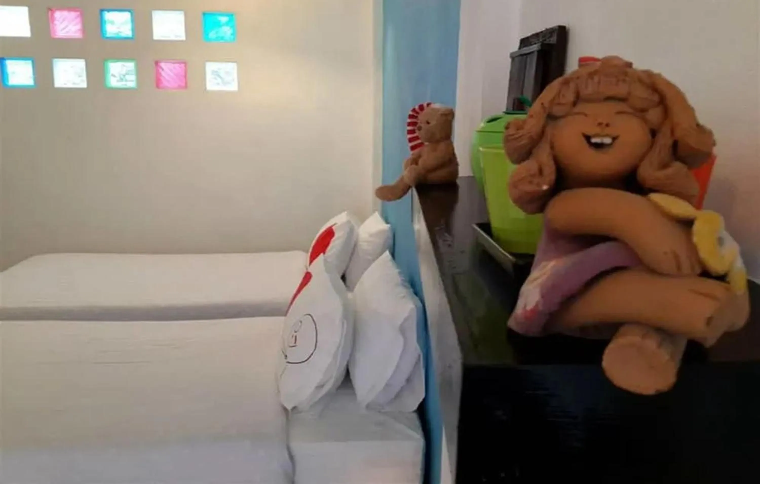 Bed in Na-Rak-O Resort