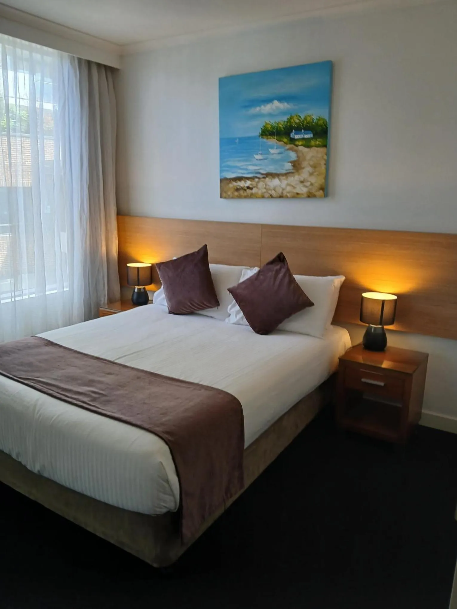 Bedroom, Bed in Newcastle Central Plaza Apartment Hotel Official