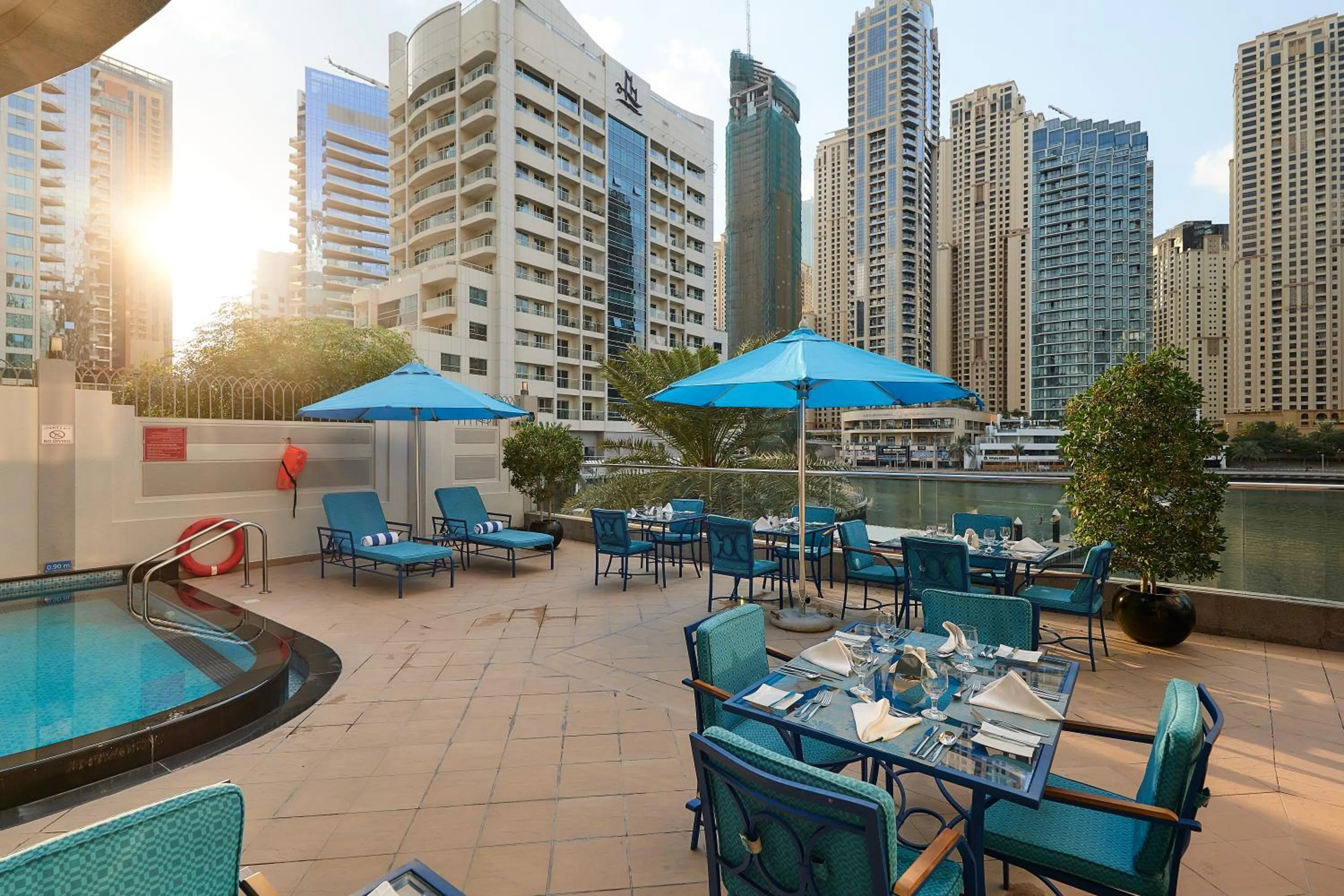 Swimming pool in City Premiere Marina Hotel Apartments