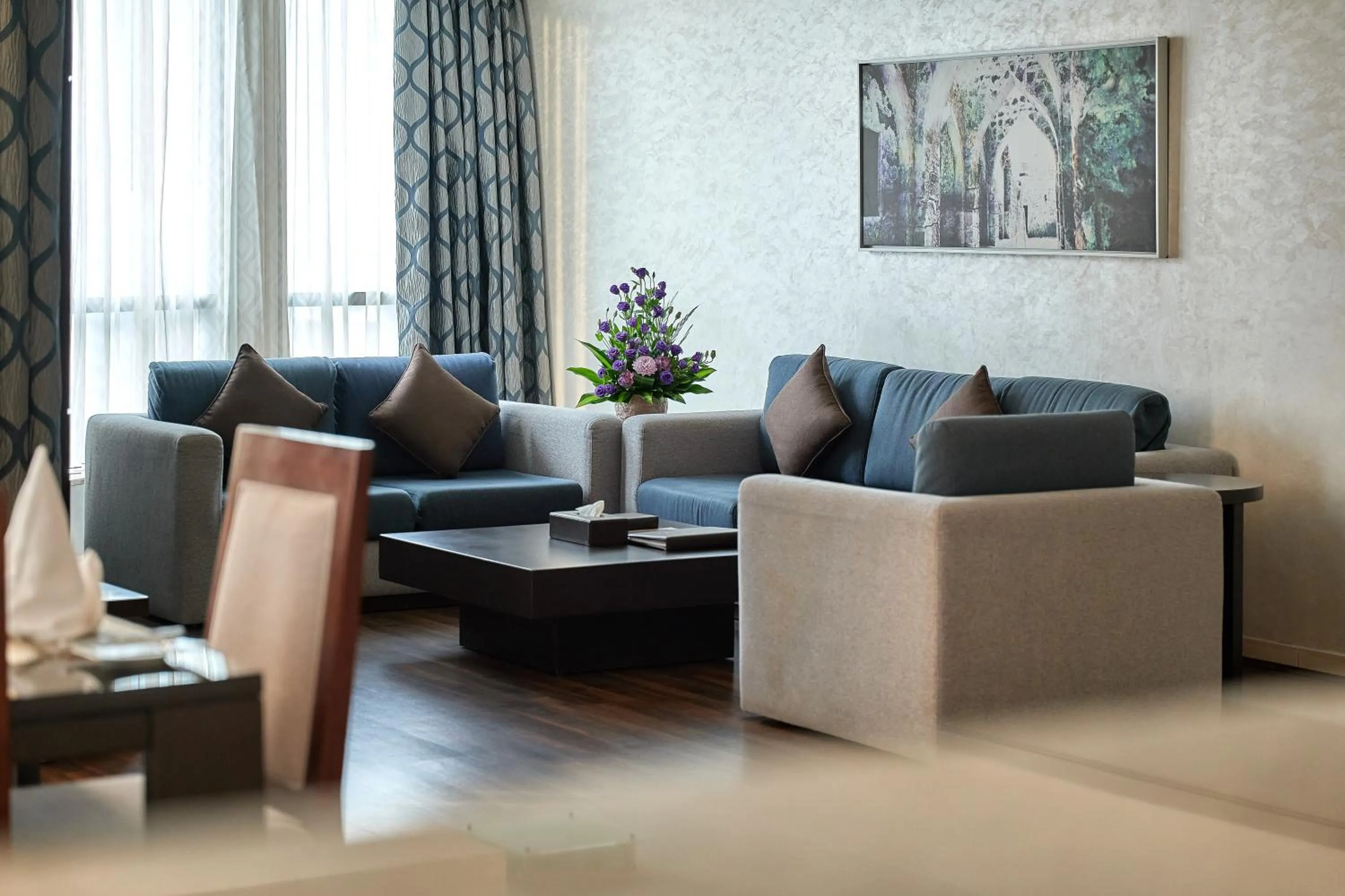 Living room in City Premiere Marina Hotel Apartments