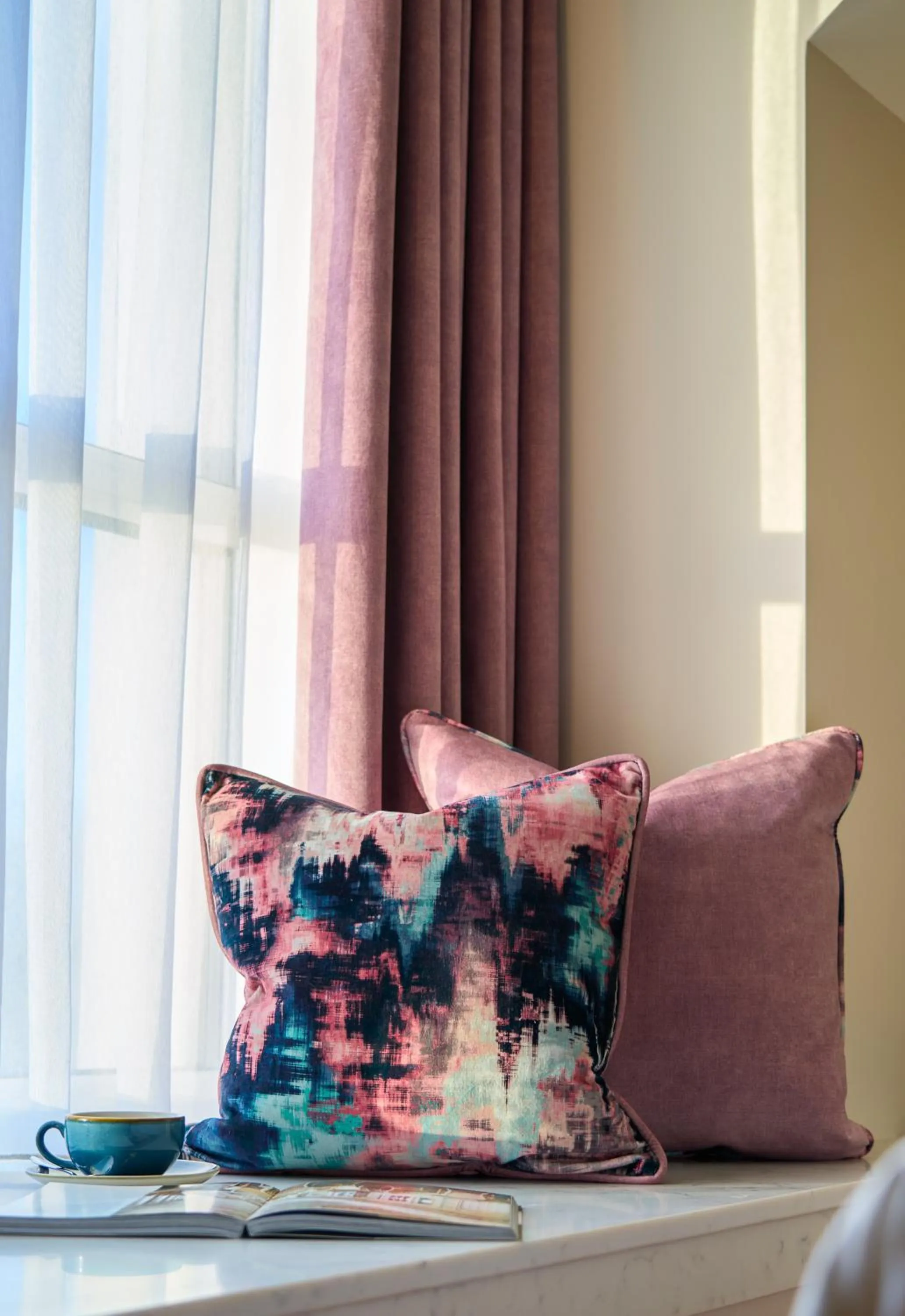 Decorative detail in The James Hotel