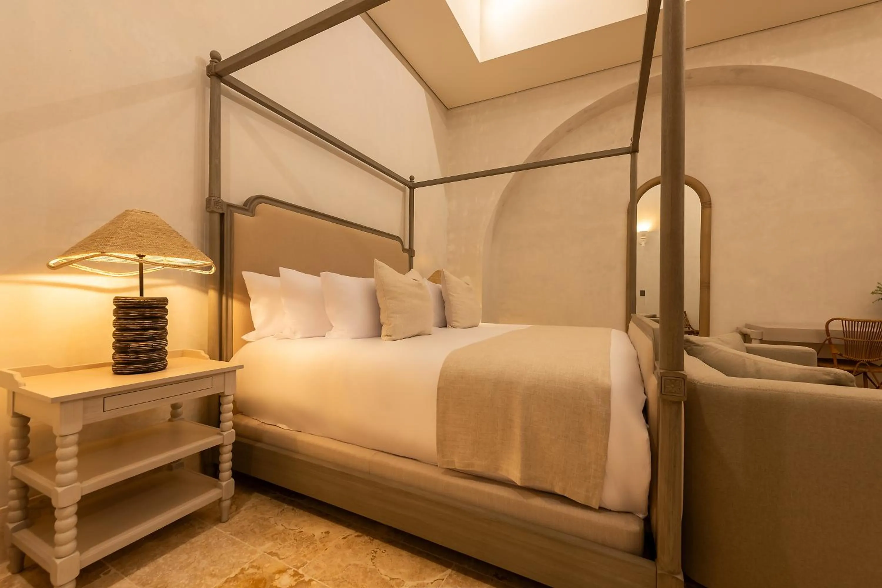 Bed in Cinco Quintas Hotel Boutique