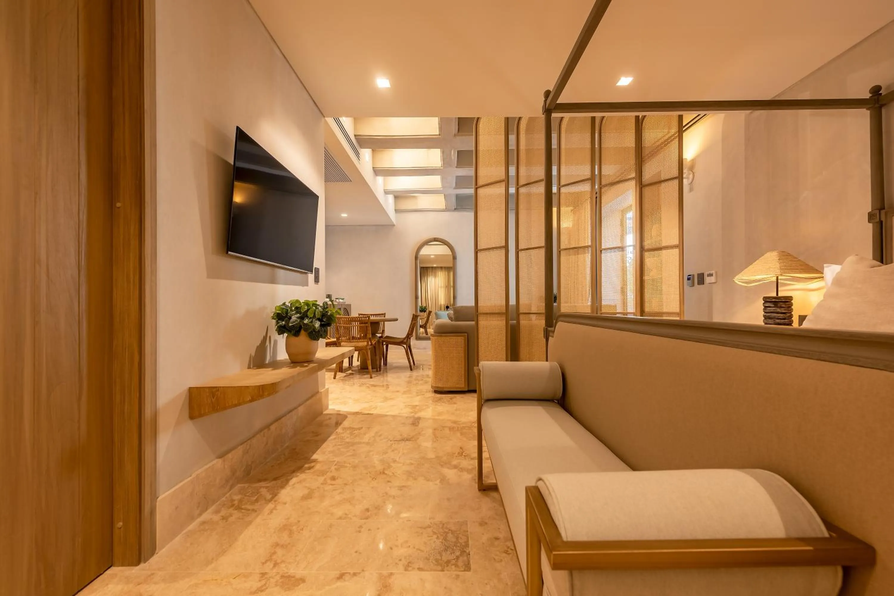 Communal lounge/ TV room in Cinco Quintas Hotel Boutique