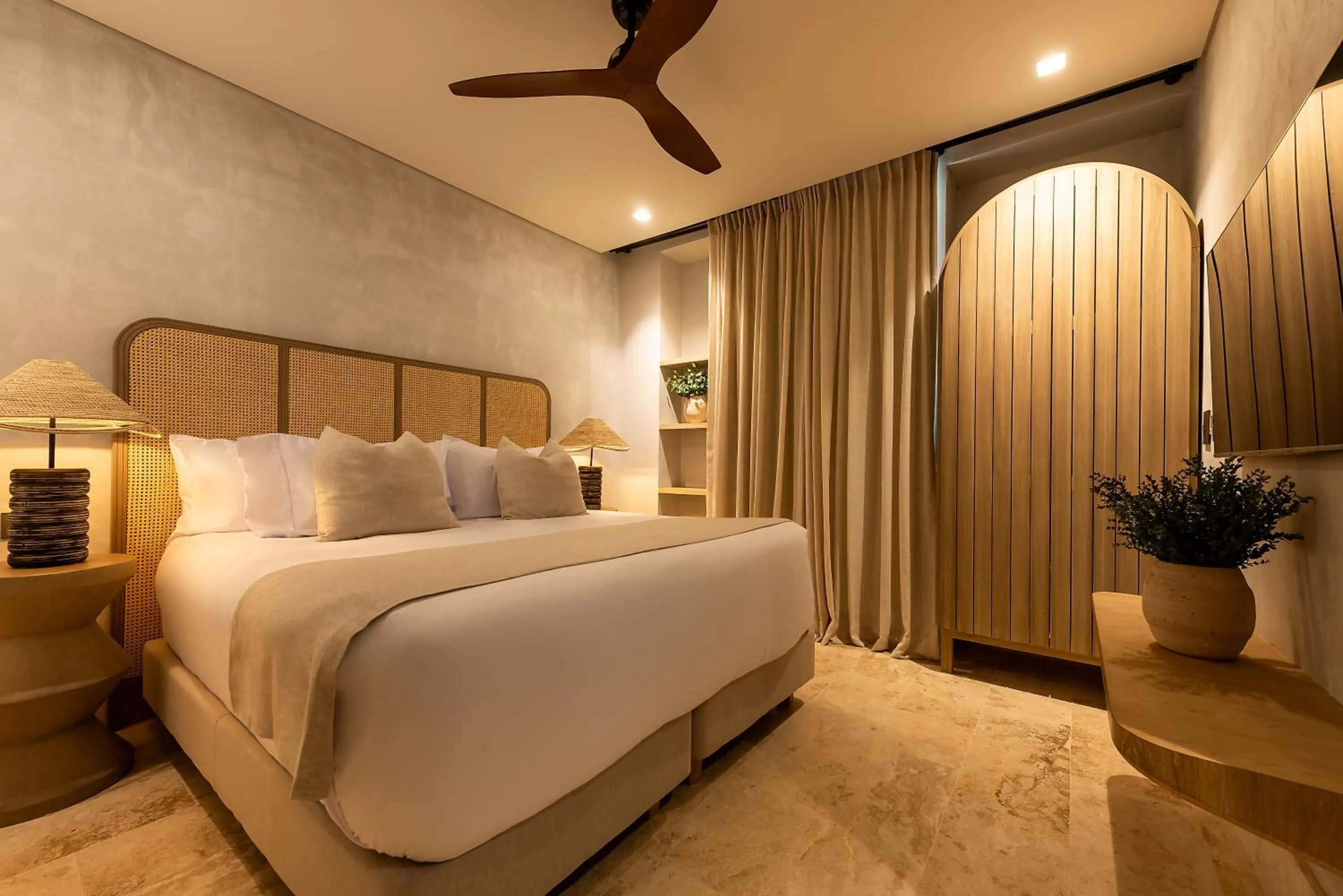 Bed in Cinco Quintas Hotel Boutique