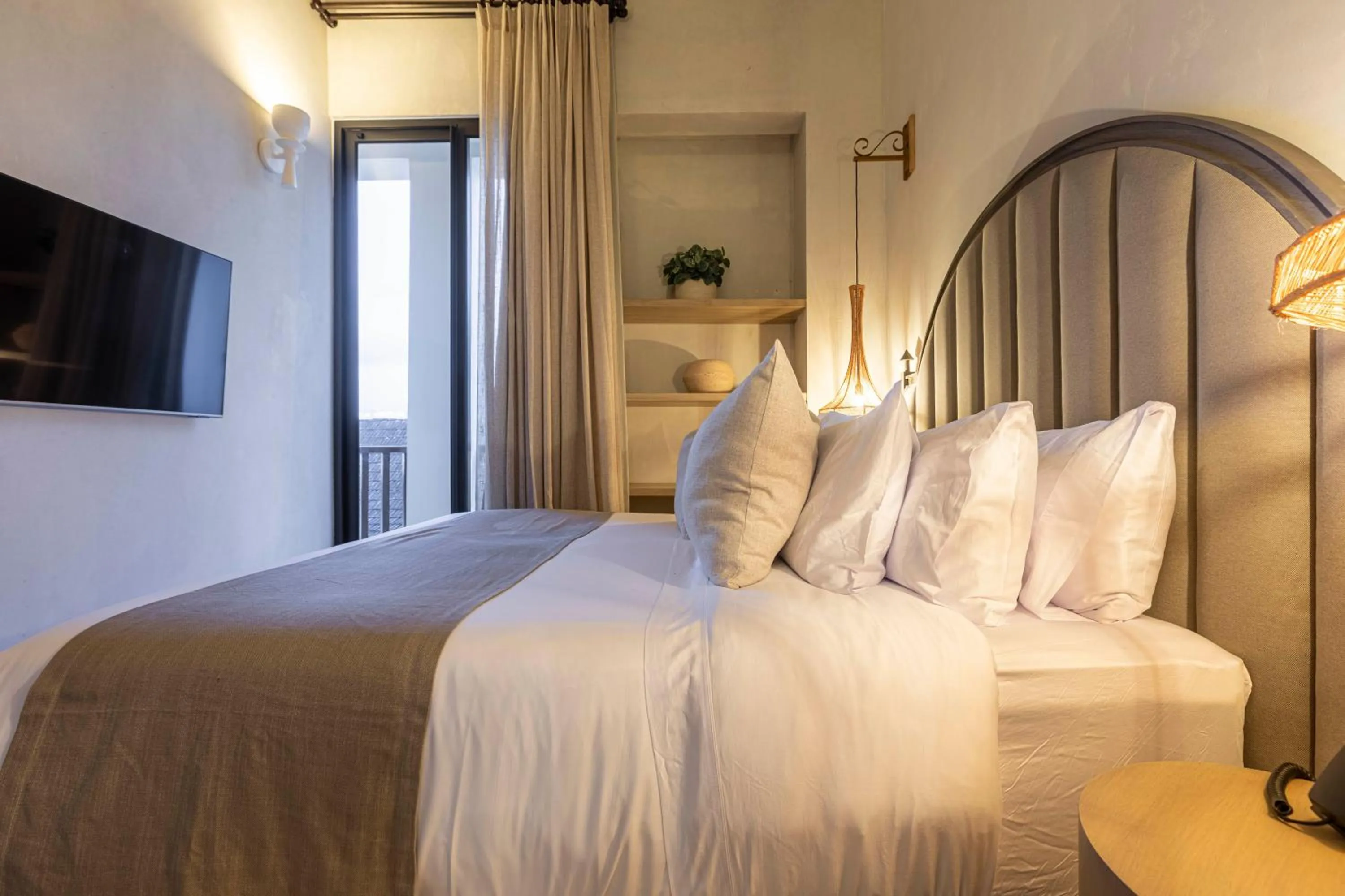 Bed in Cinco Quintas Hotel Boutique