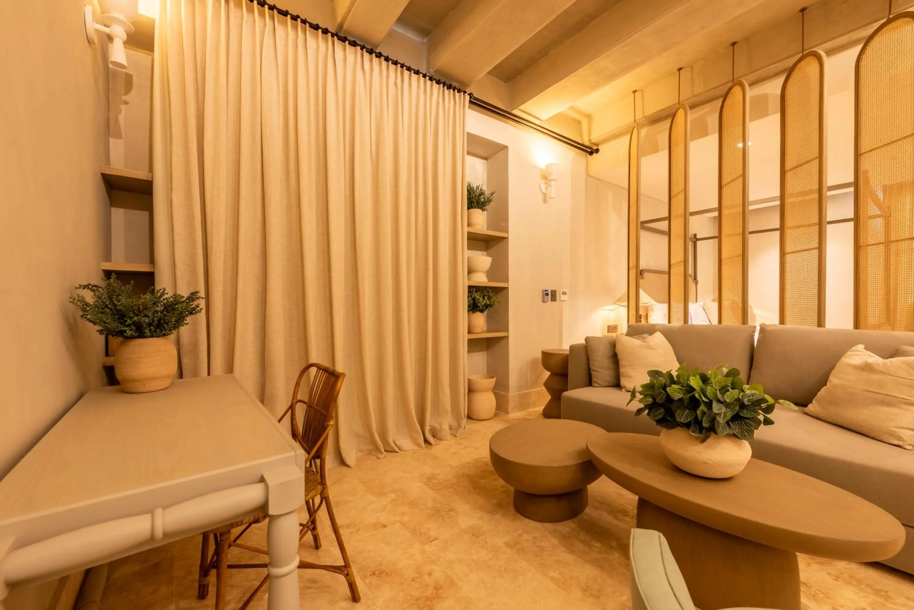 Seating area in Cinco Quintas Hotel Boutique