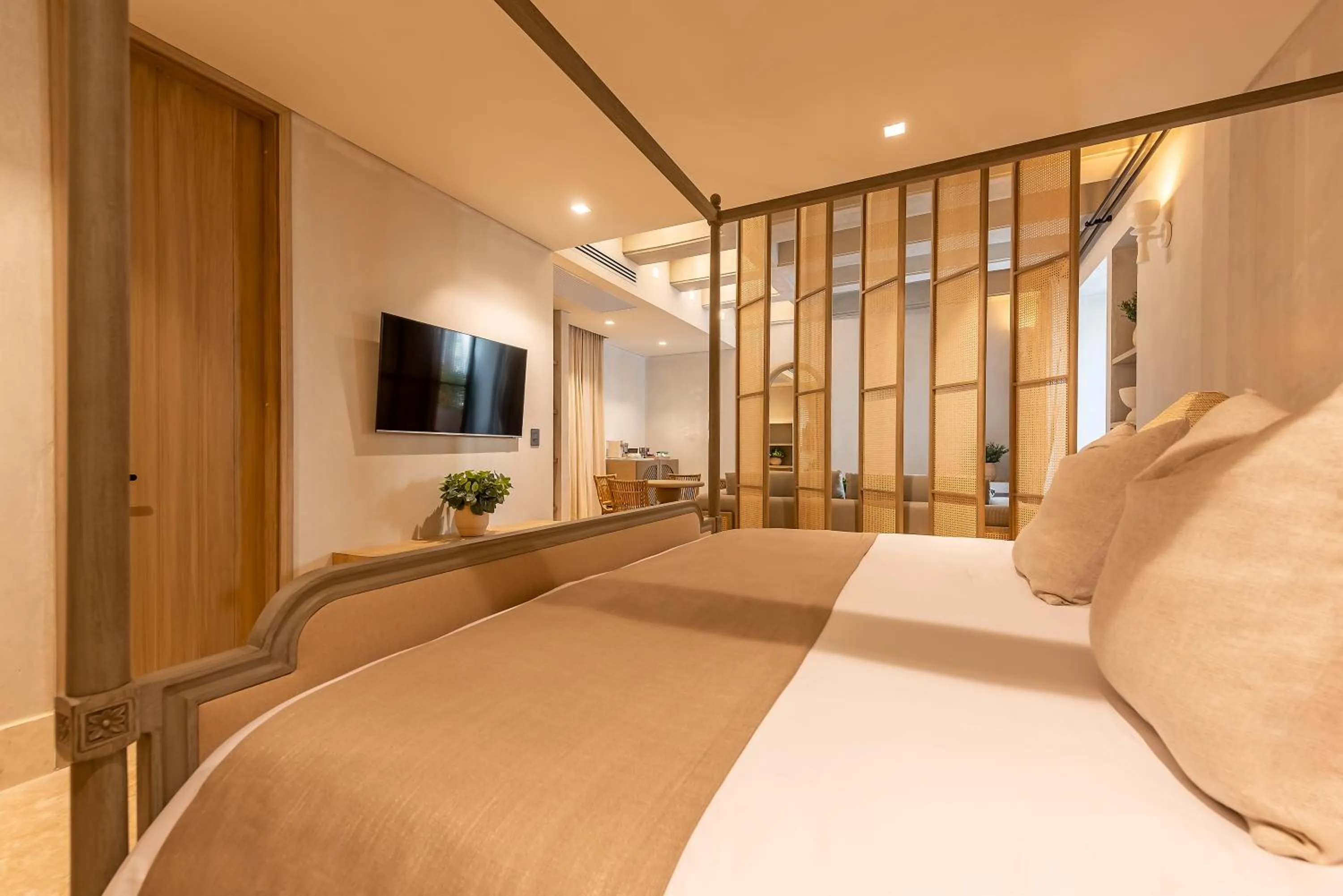 Photo of the whole room, Bed in Cinco Quintas Hotel Boutique