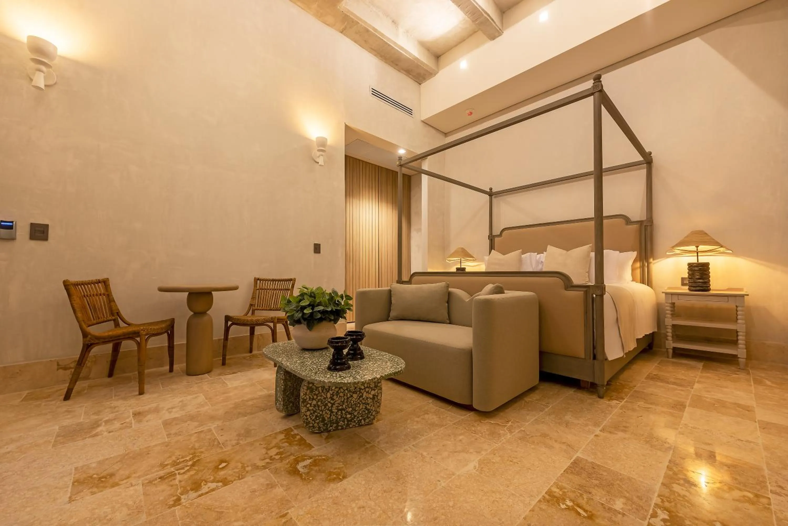 Bed in Cinco Quintas Hotel Boutique