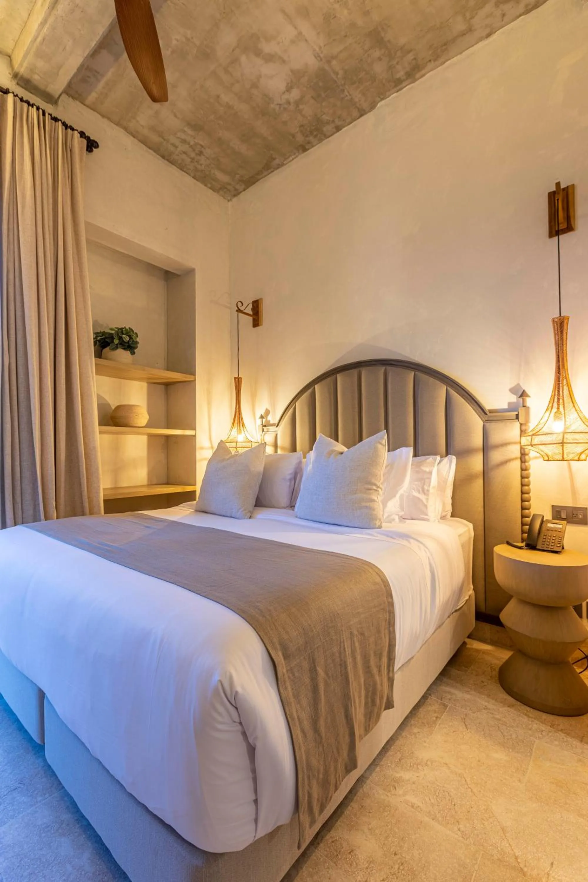 Bed in Cinco Quintas Hotel Boutique