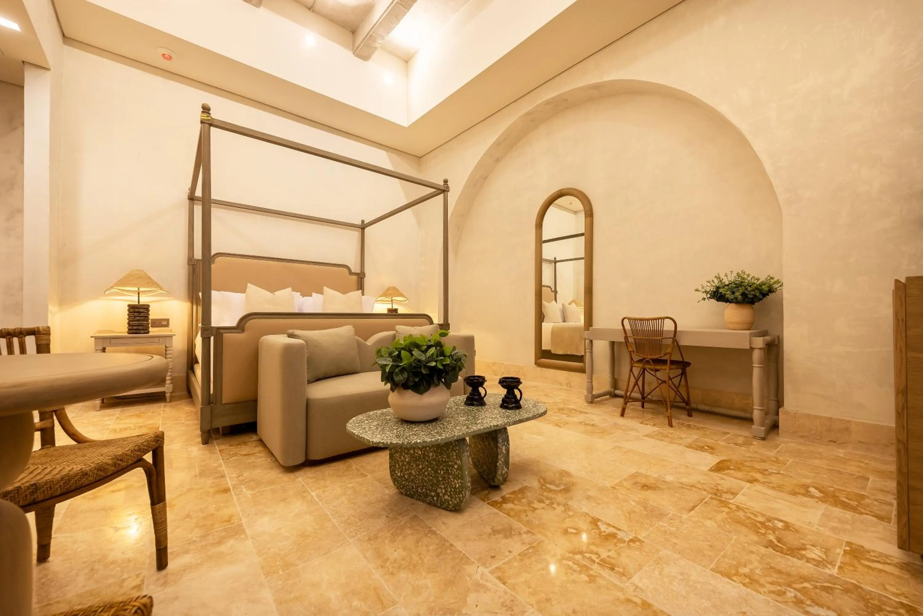 Bed in Cinco Quintas Hotel Boutique