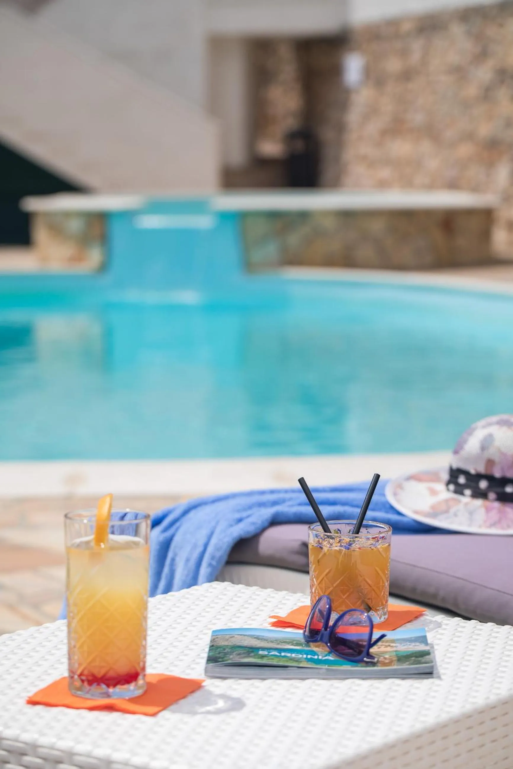 Swimming pool in Lu' Hotel Maladroxia