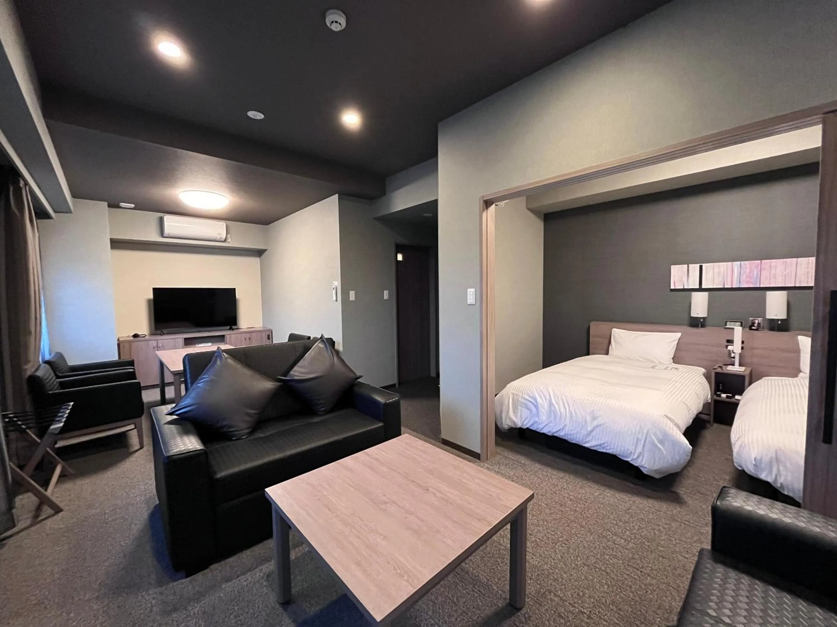 Photo of the whole room, Bed in Hotel Route Inn Kuwana