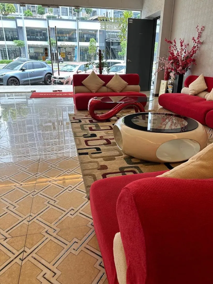 Seating area in Fortune Hotel