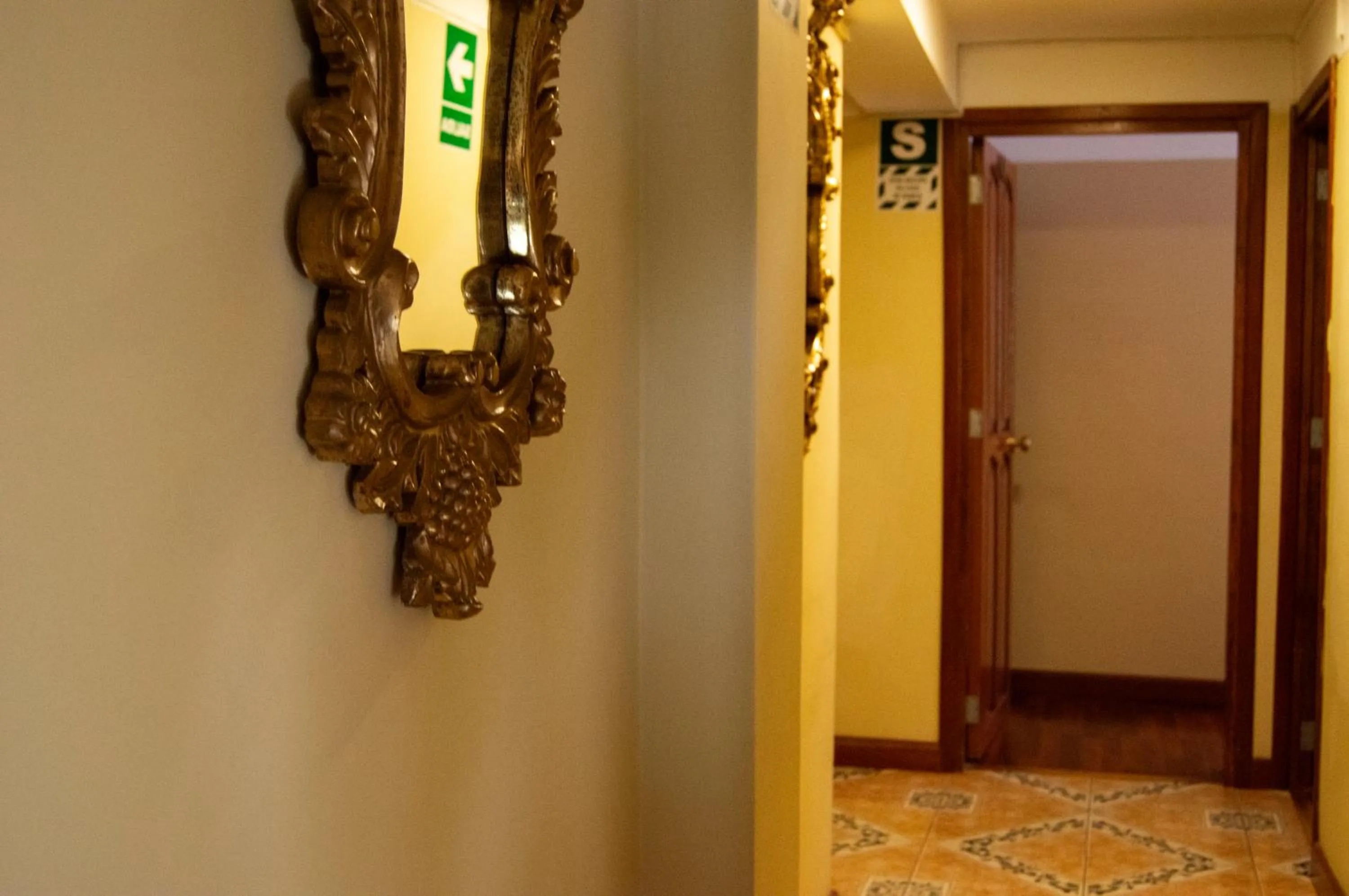 Decorative detail in Santuario Machupicchu