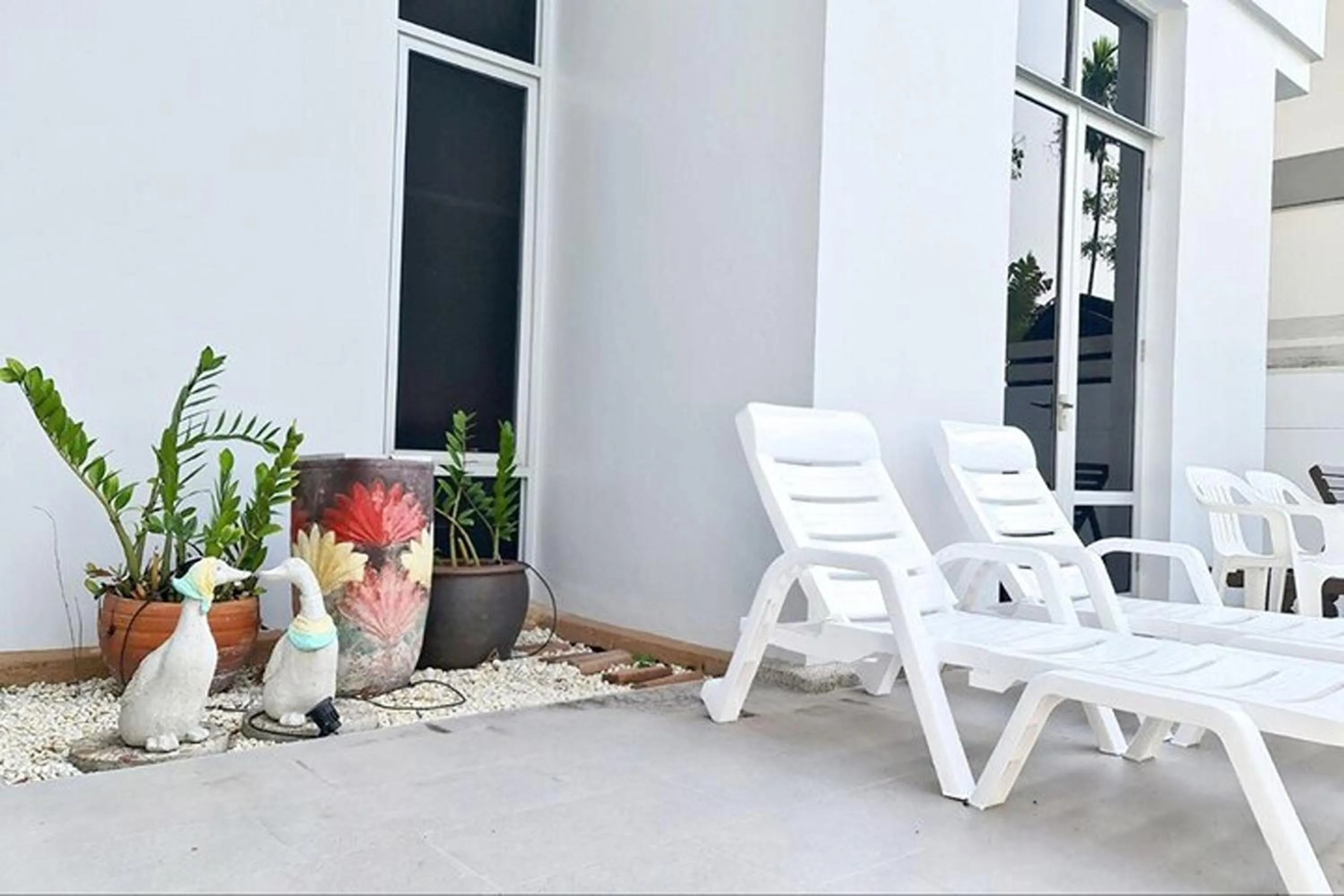 Balcony/Terrace in BM Pool Villa Pattaya