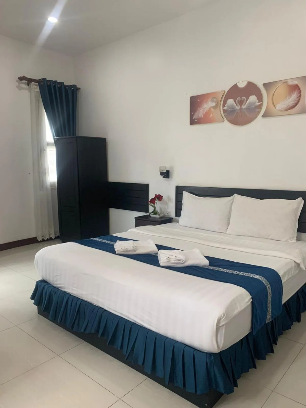 Bed in SUBINH HOTEL AND RESTAURANT