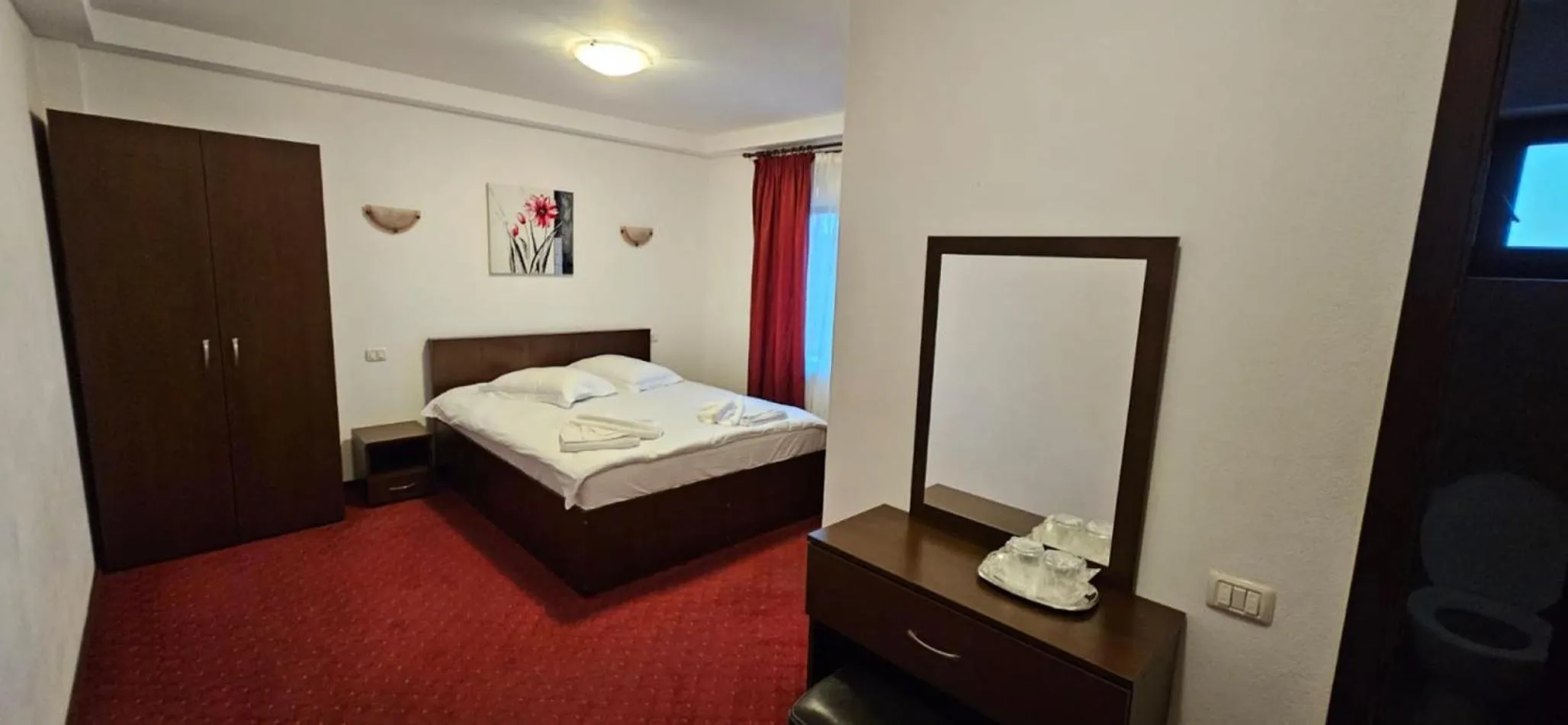 Bed in Hotel Bran Stoker