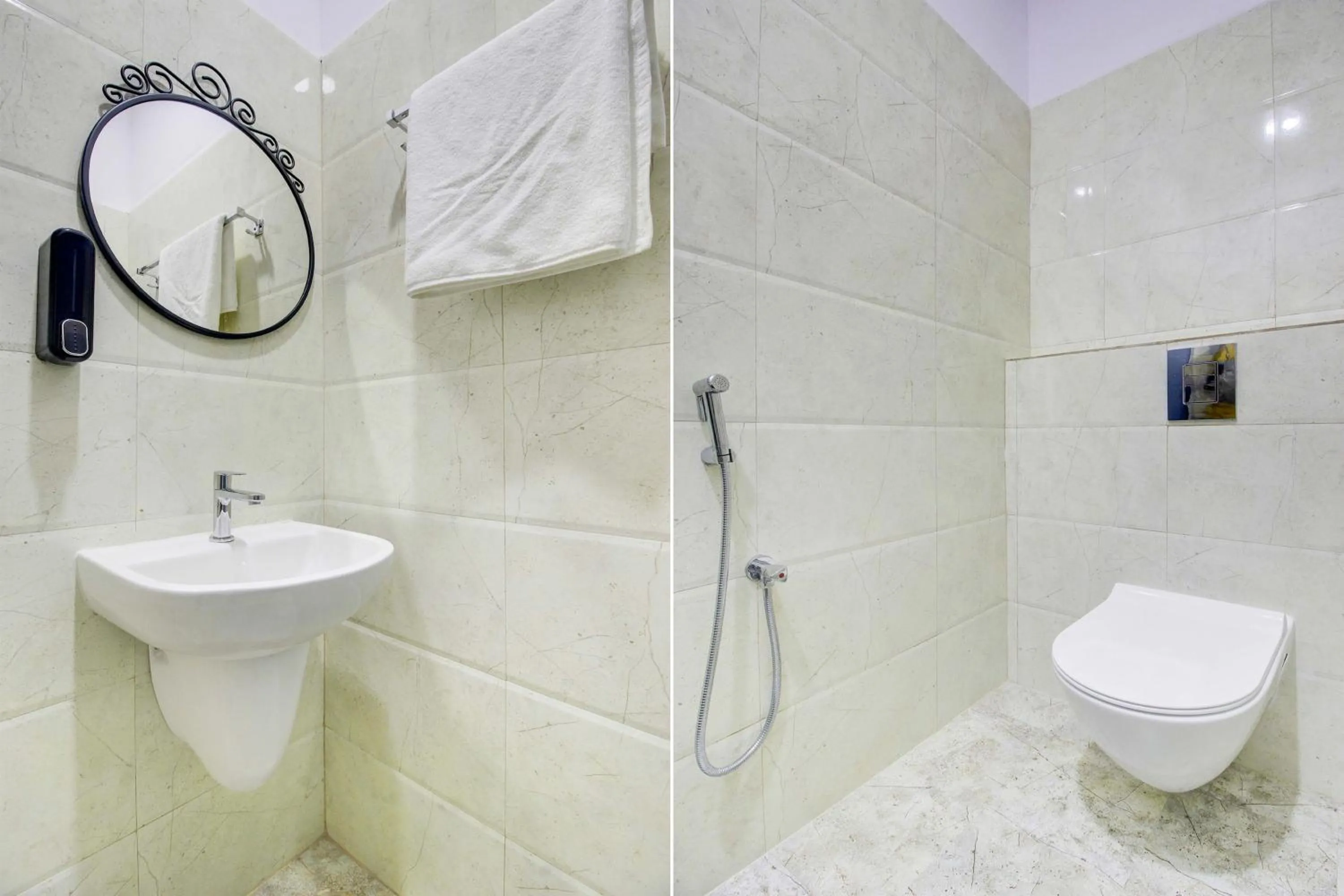 Bathroom in Super Collection O Casa Grand Hotels Nacharam