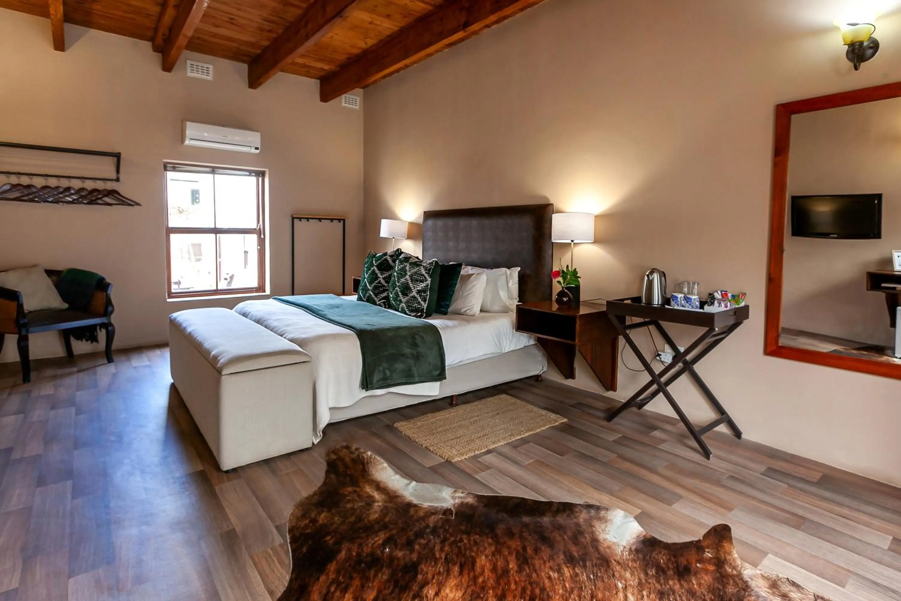 Bed in Leipzig Country House & Winery