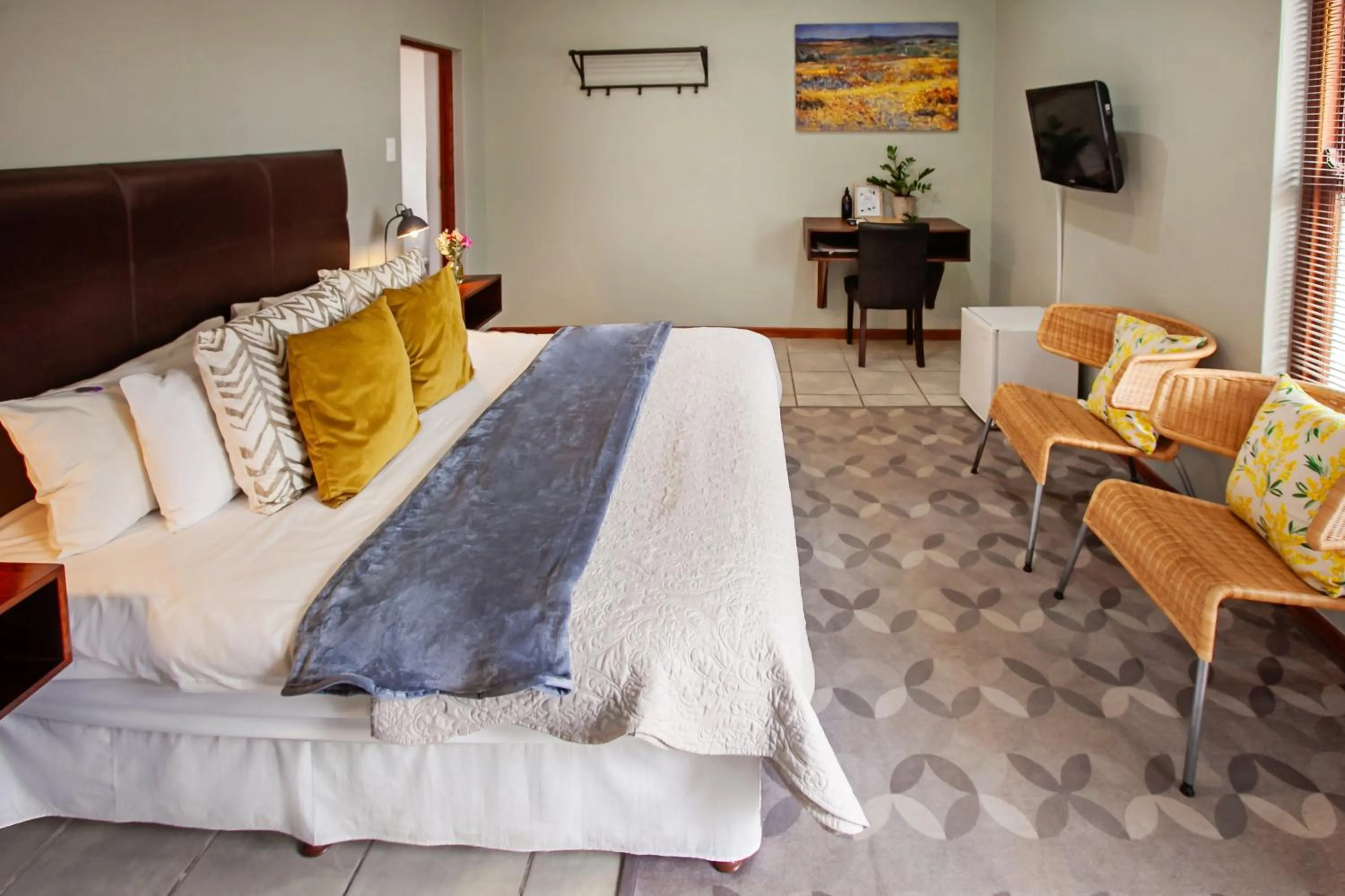 Bed in Leipzig Country House & Winery