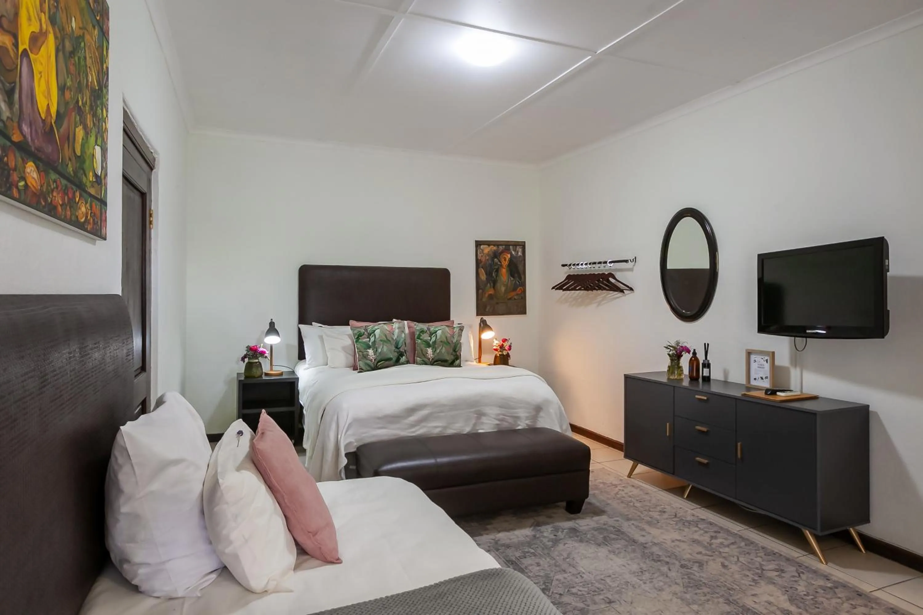 Bed in Leipzig Country House & Winery