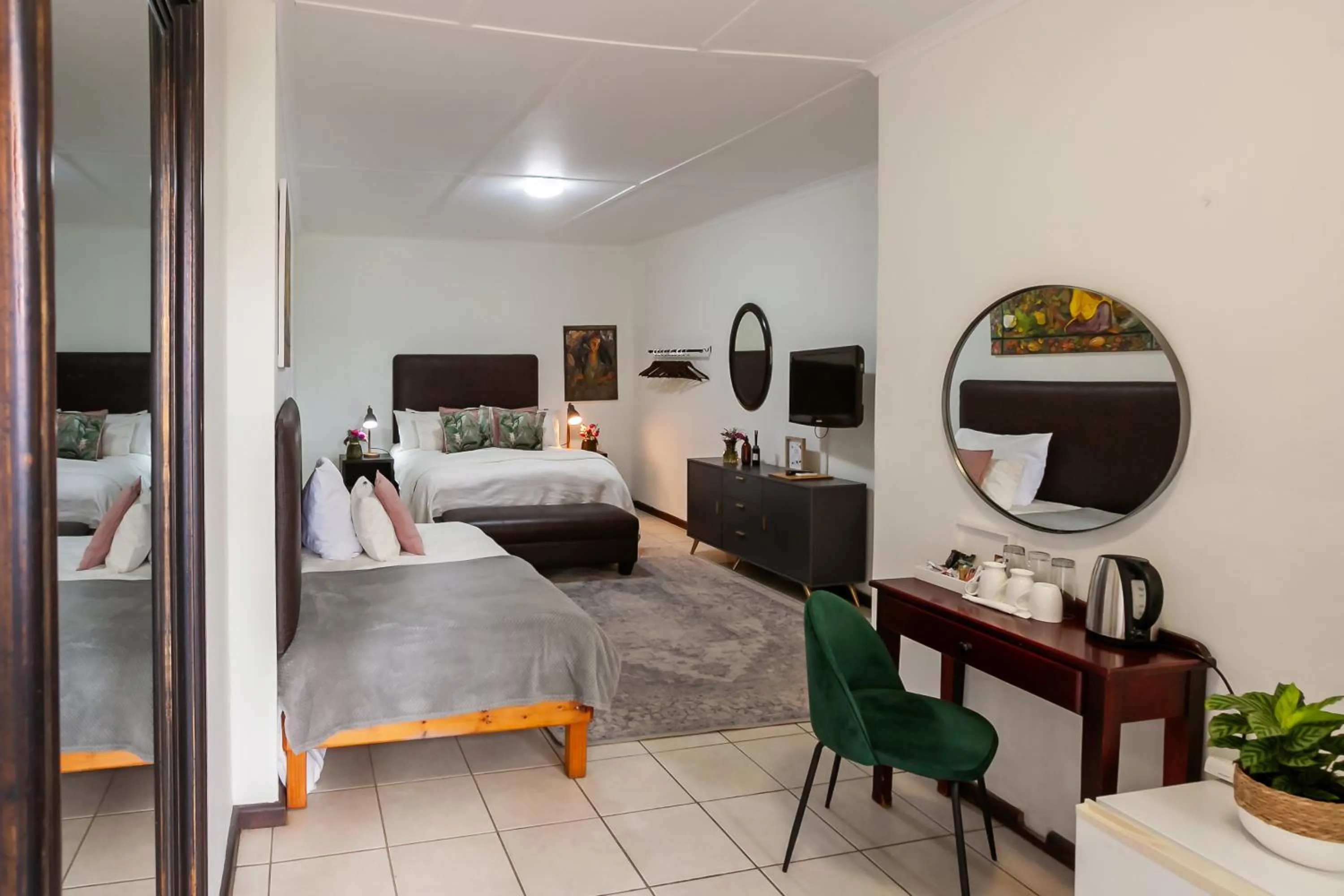 Bed in Leipzig Country House & Winery