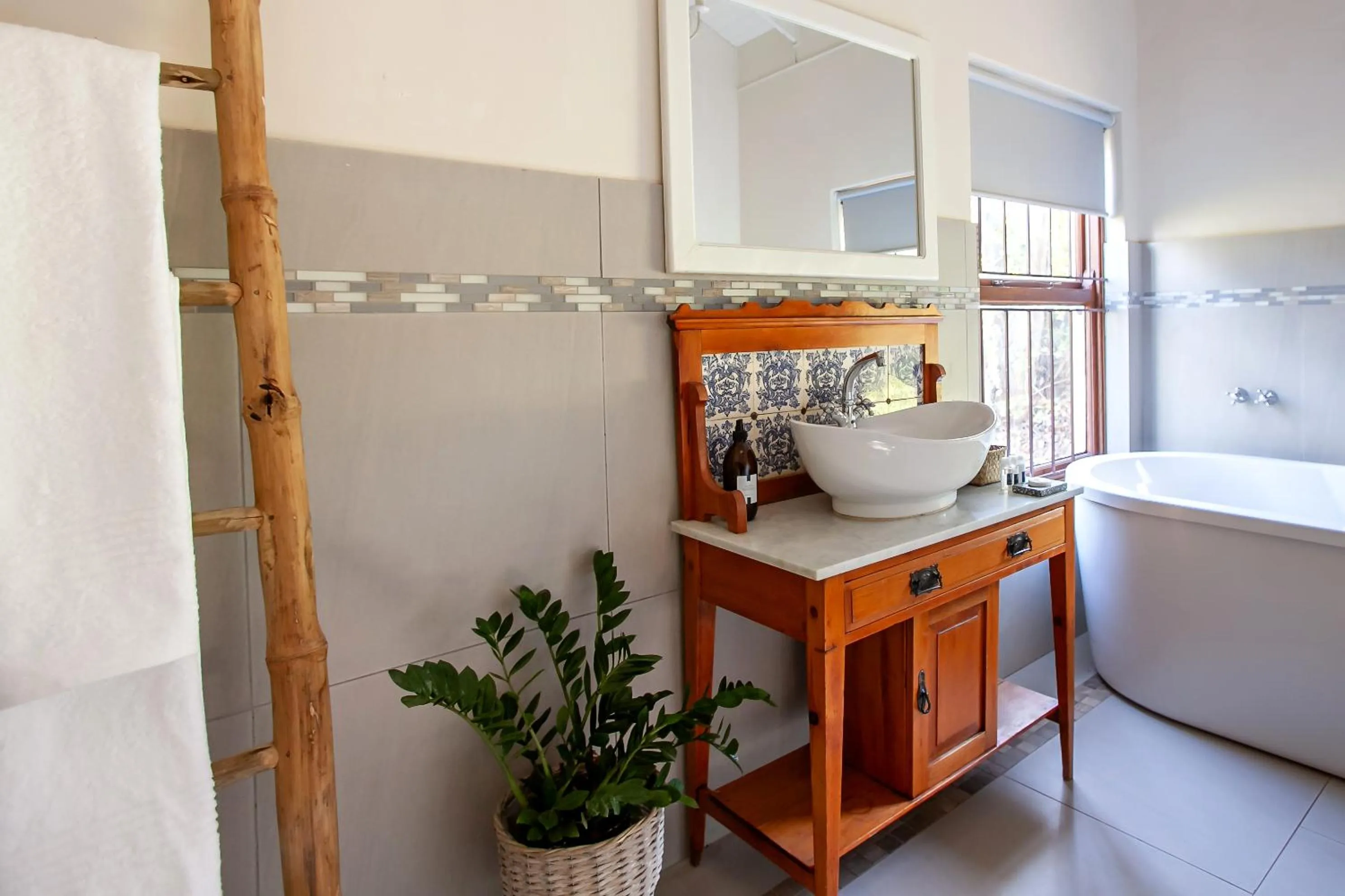 Bathroom in Leipzig Country House & Winery