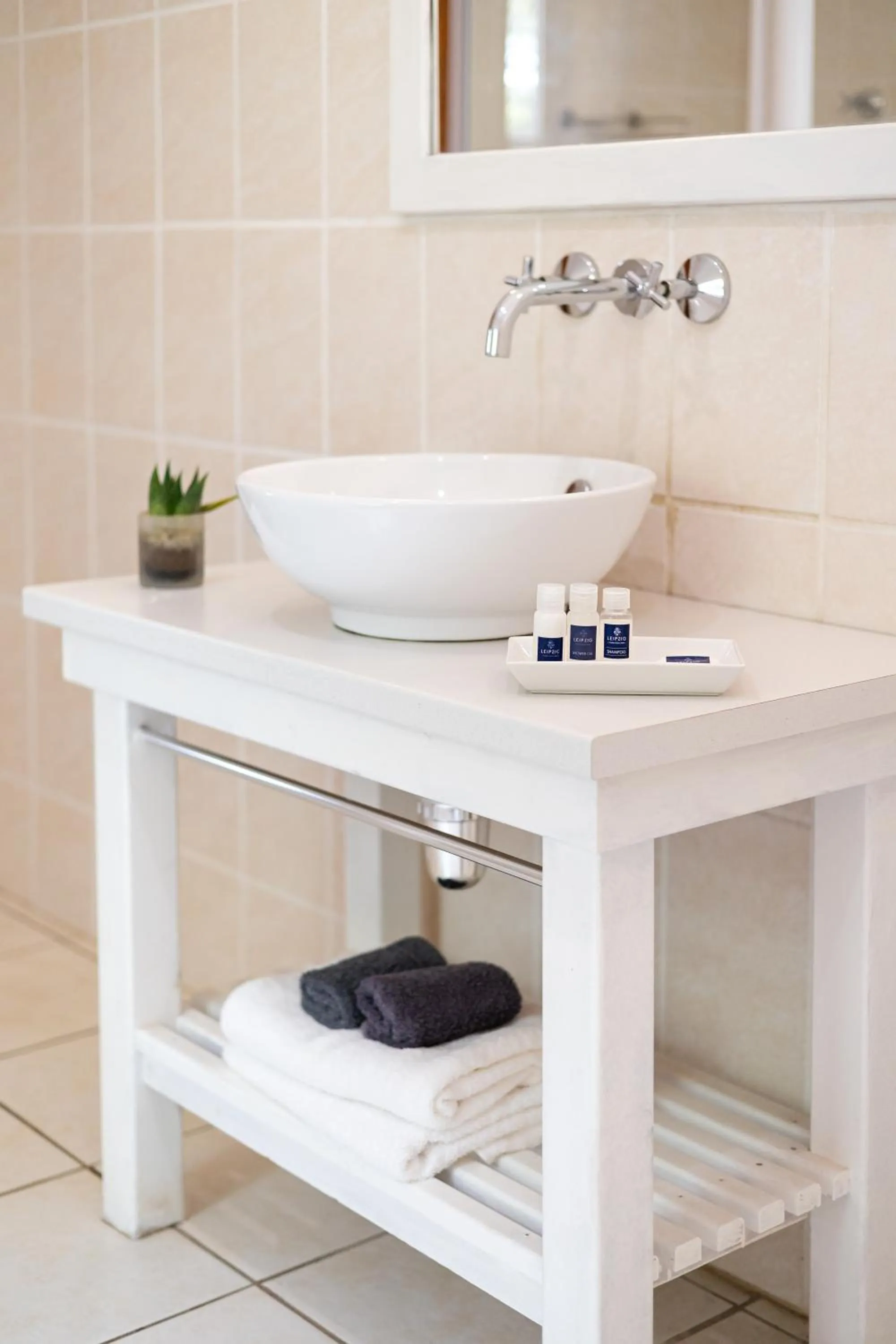 Bathroom in Leipzig Country House & Winery