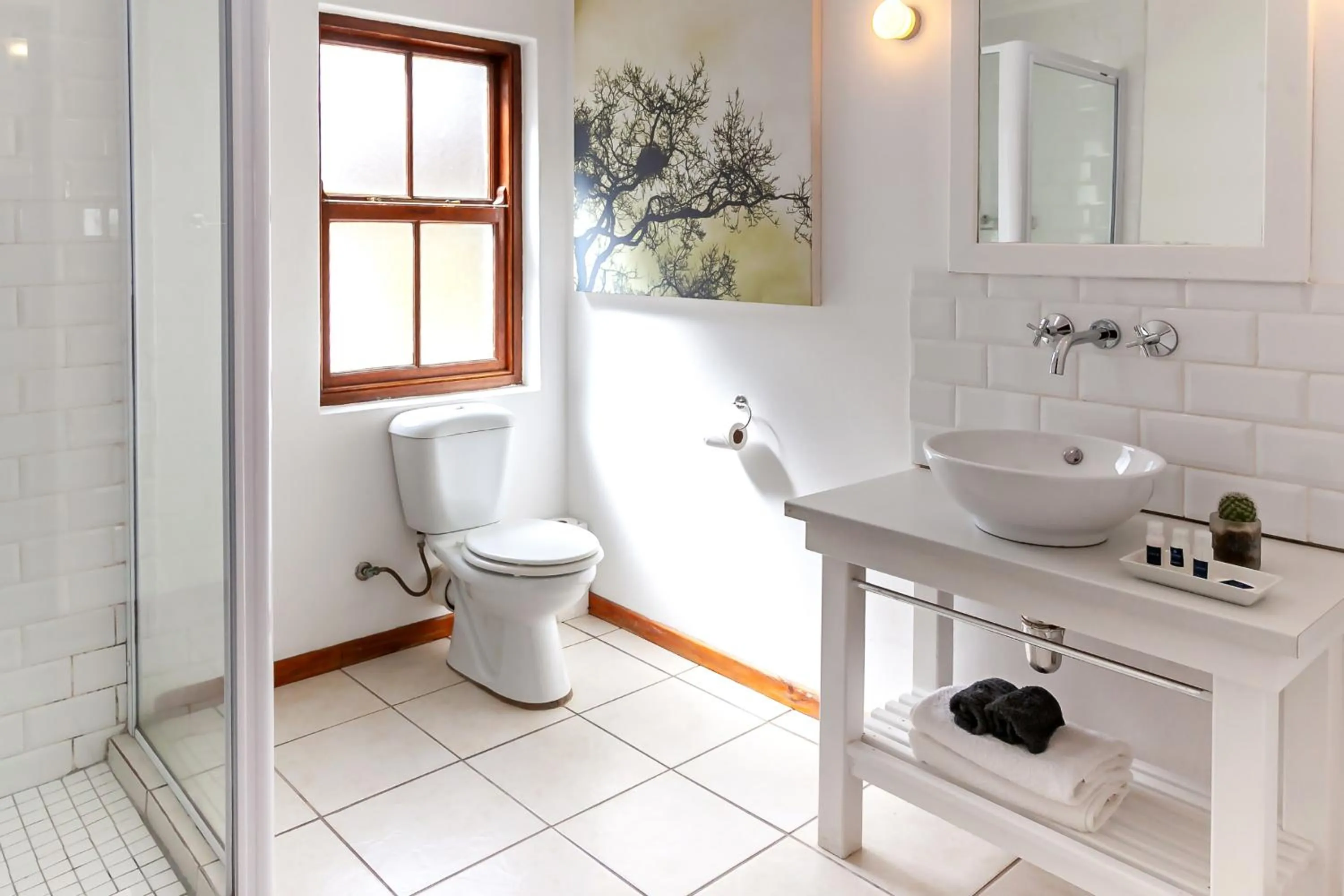 Shower in Leipzig Country House & Winery