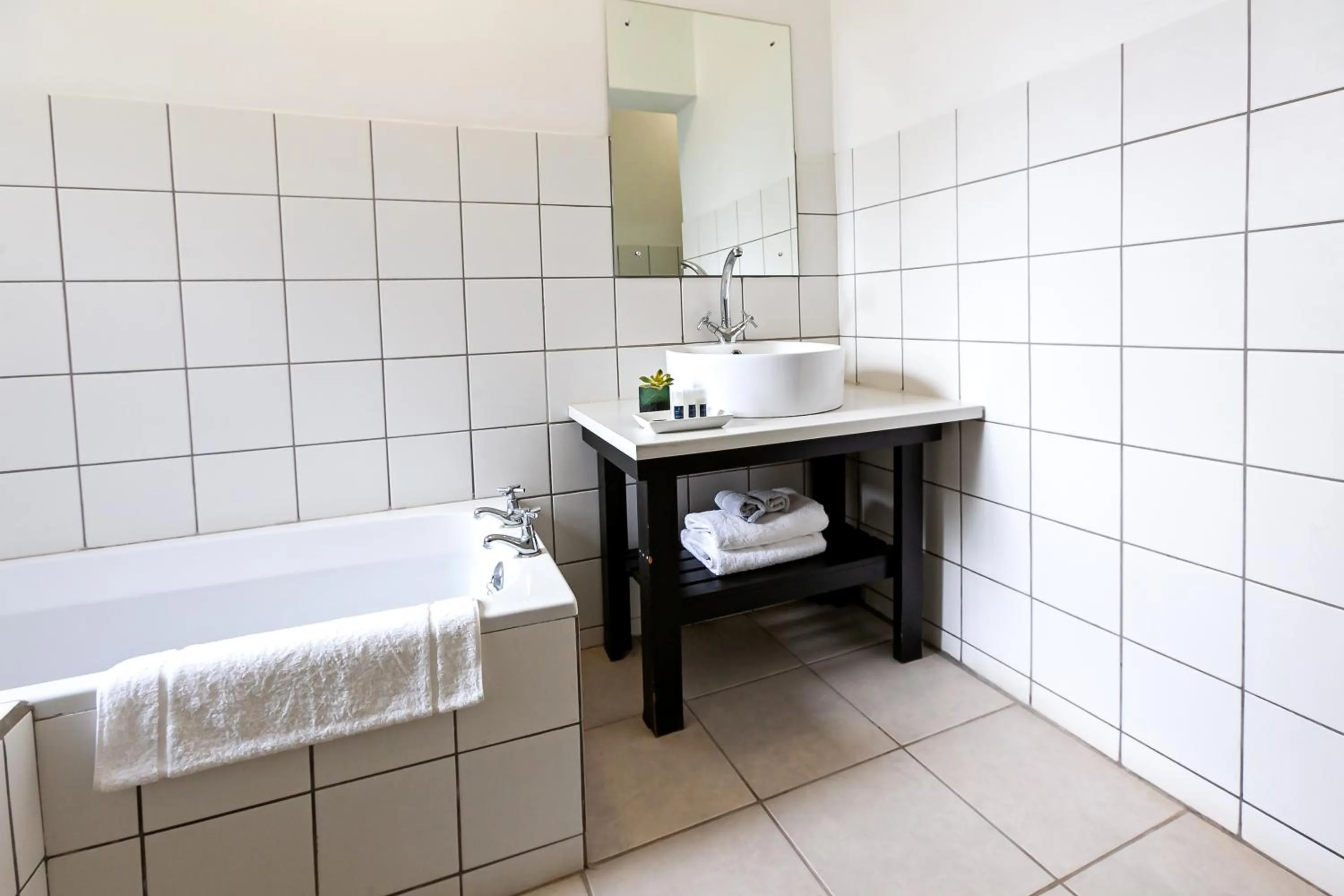 Bathroom in Leipzig Country House & Winery