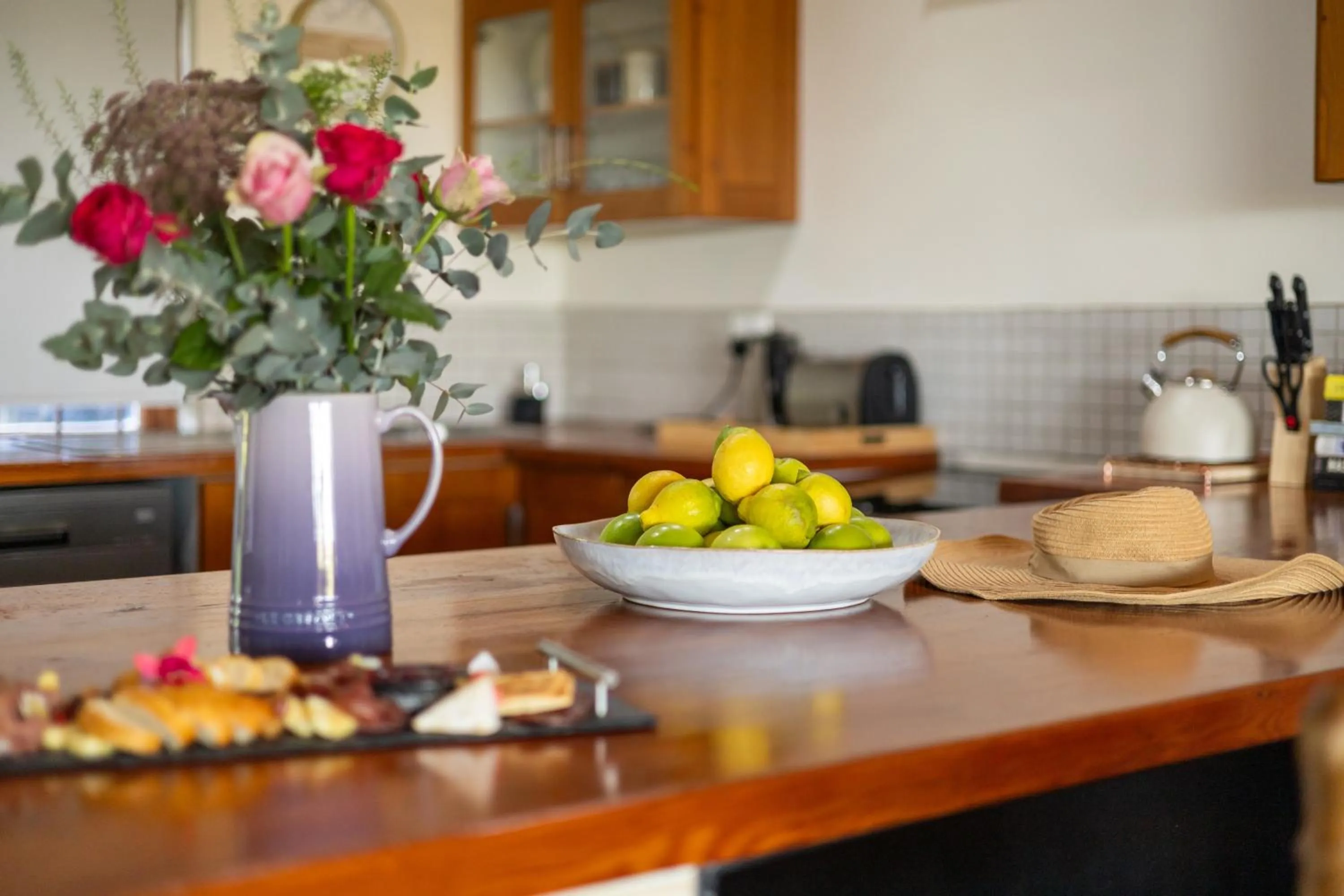 Kitchen or kitchenette in Leipzig Country House & Winery