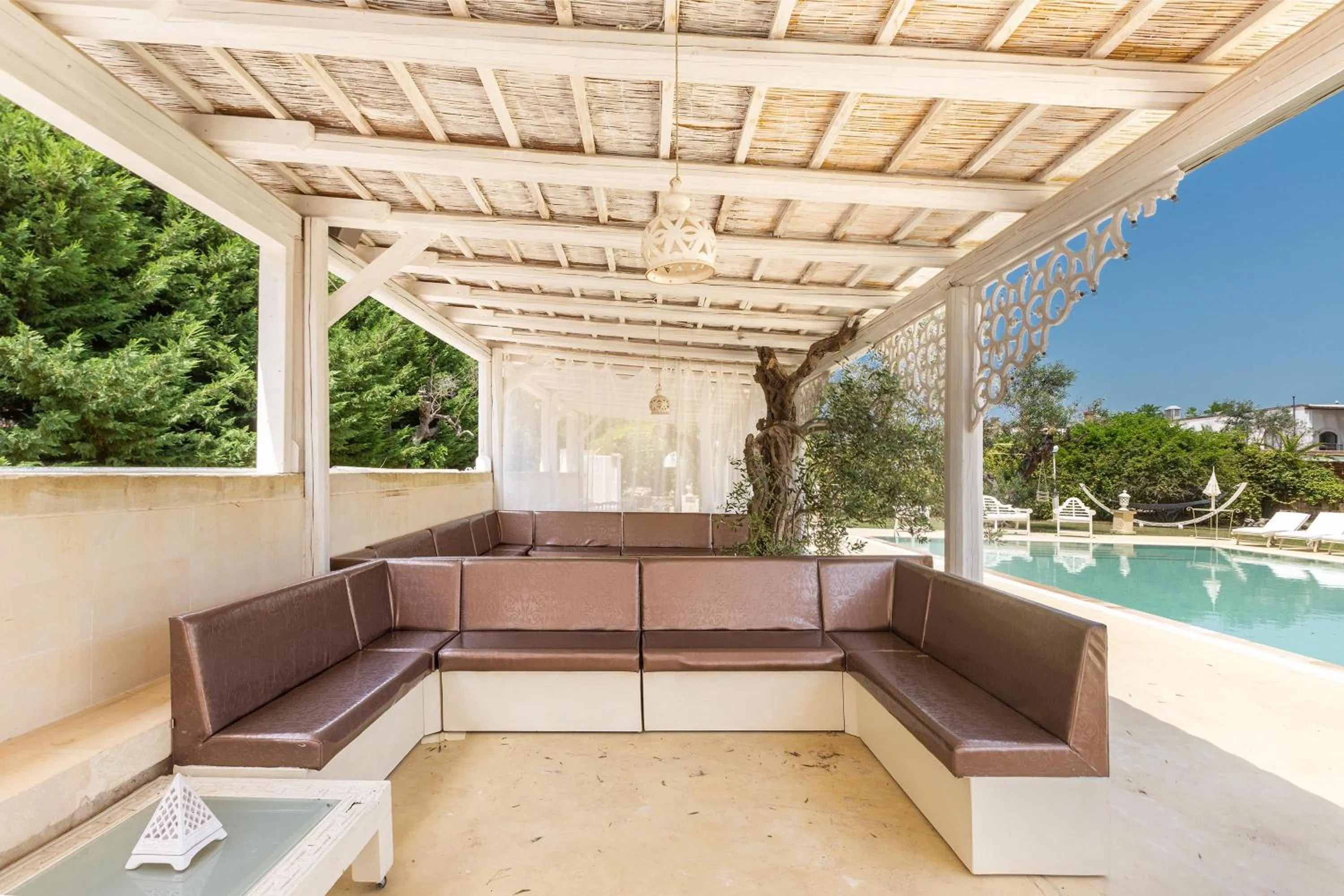 Patio in Masseria Cucuruzza Boutique Hotel