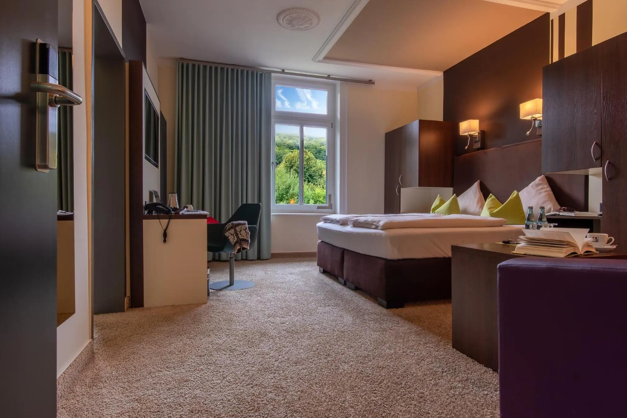 Bed in Parkhotel Bad Rehburg