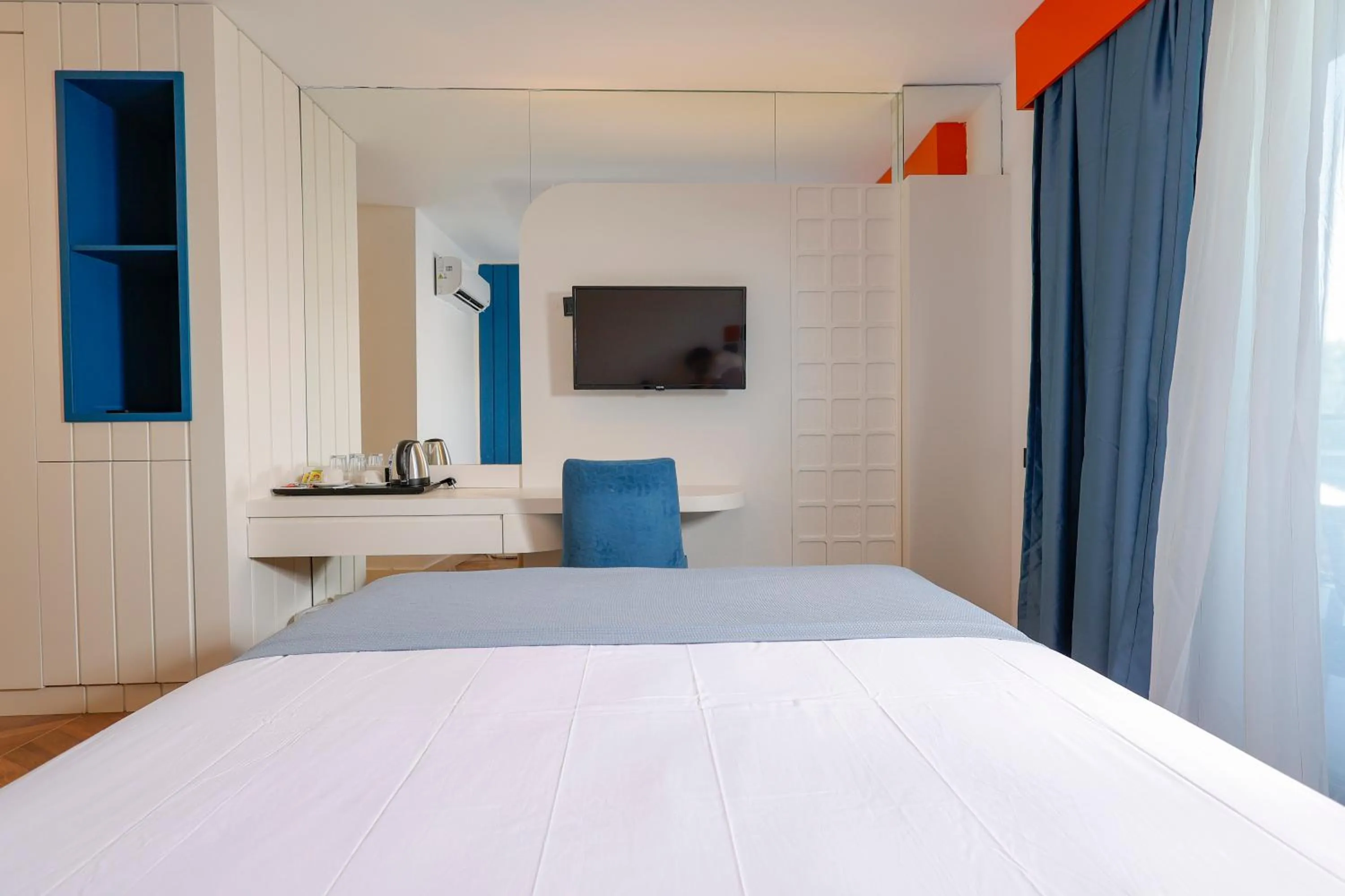 Bed in Forest In Hotel