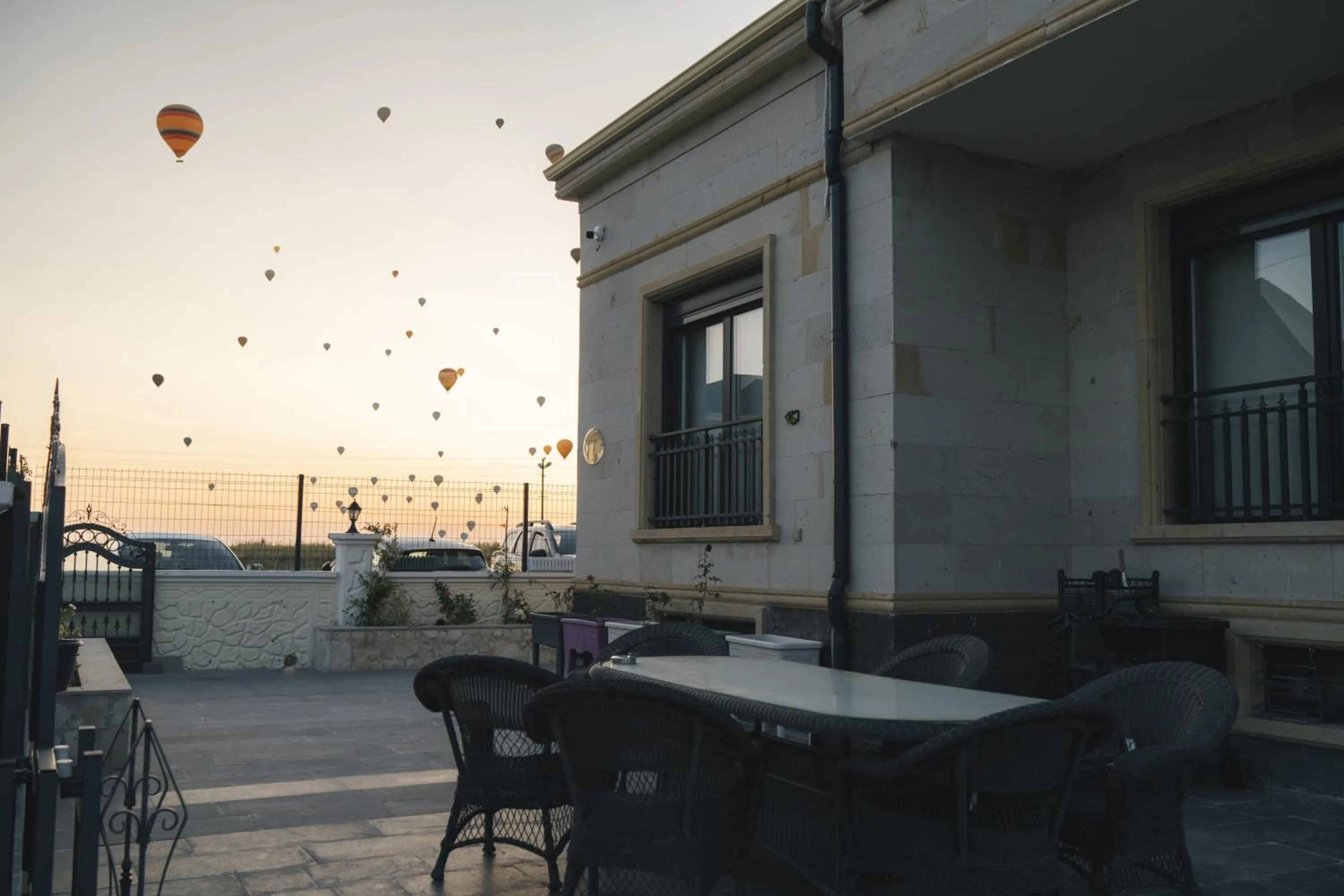 Dining area in İncebey Konak Cappadocia