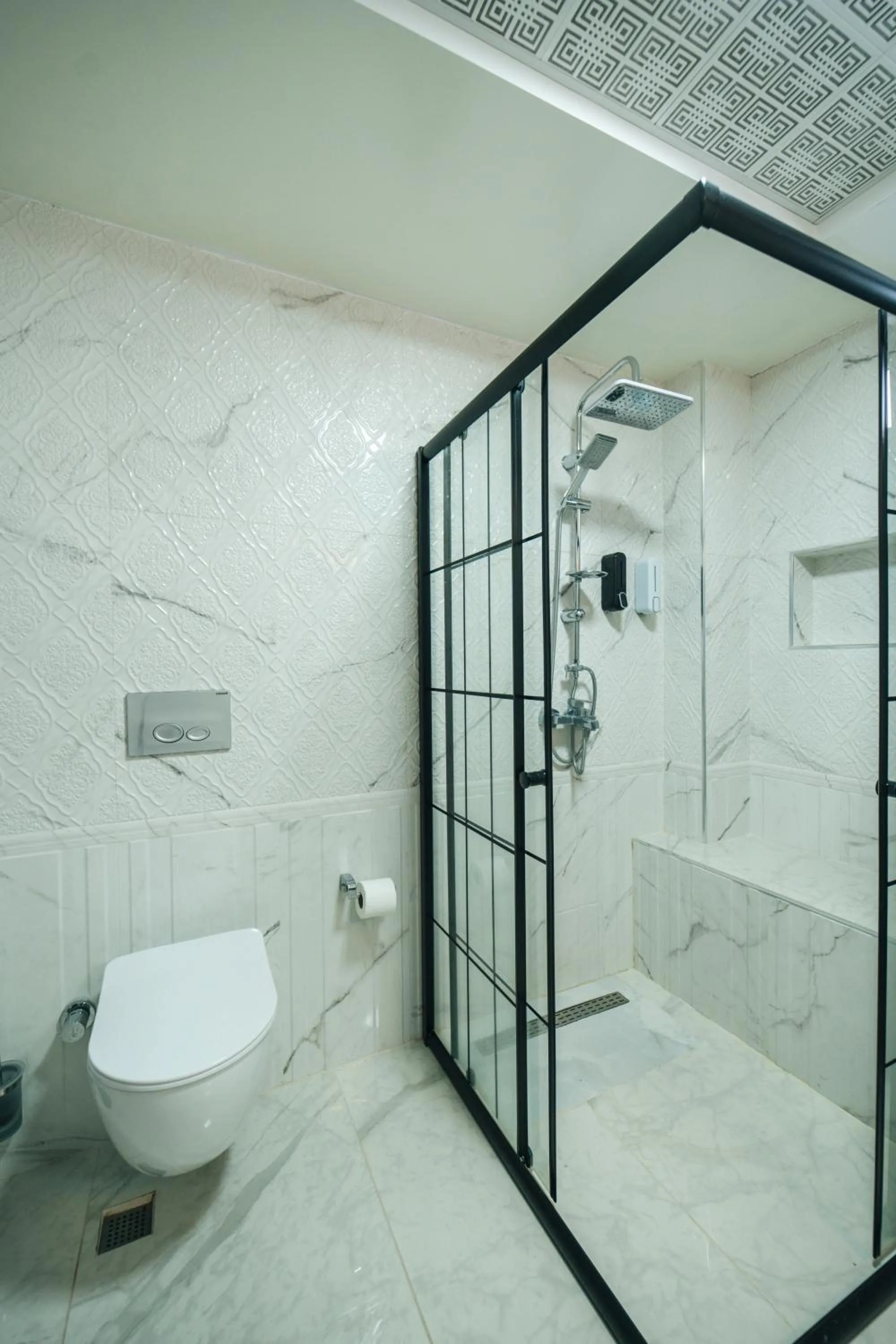 Shower in İncebey Konak Cappadocia